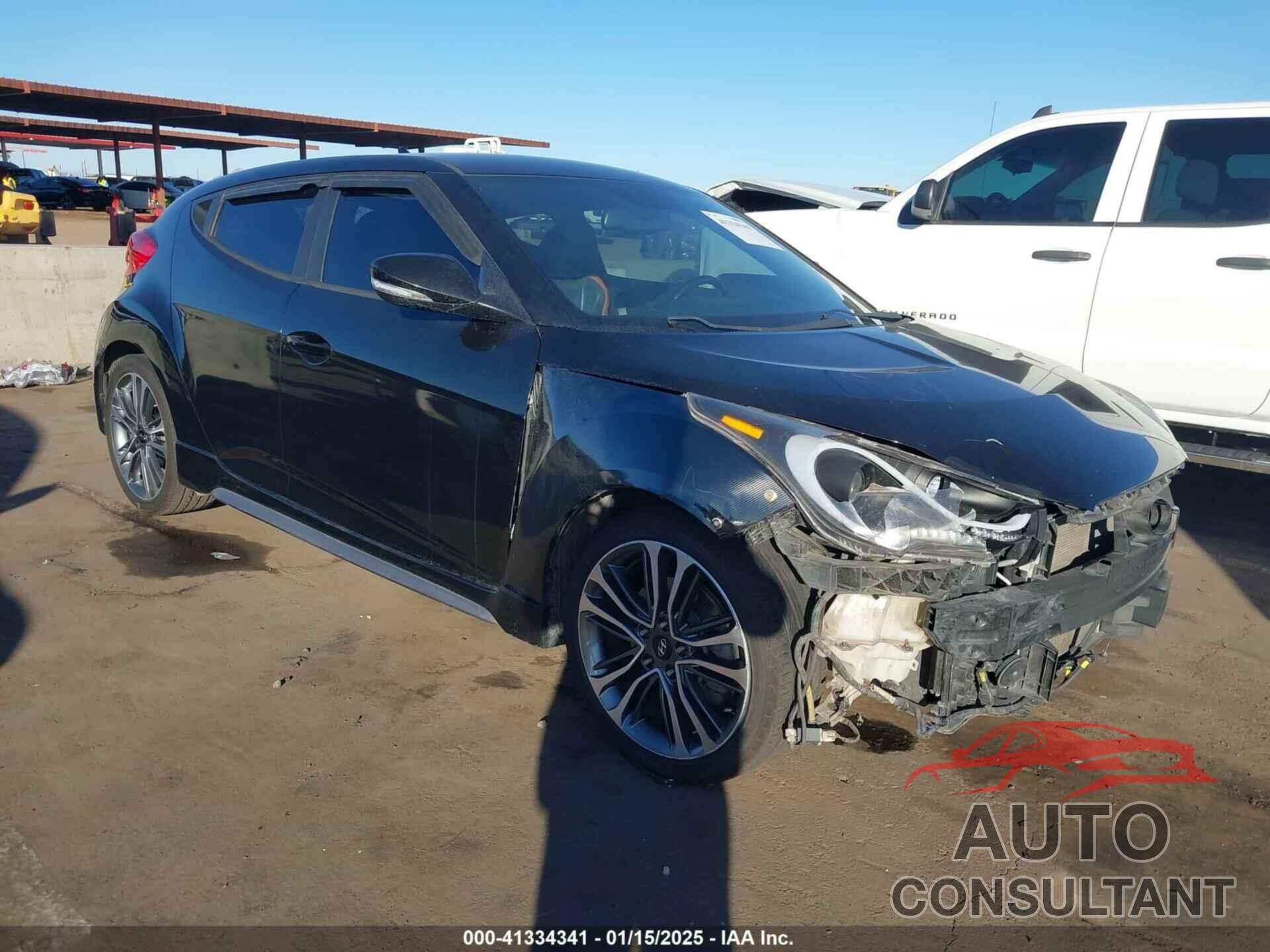 HYUNDAI VELOSTER 2016 - KMHTC6AE0GU291289