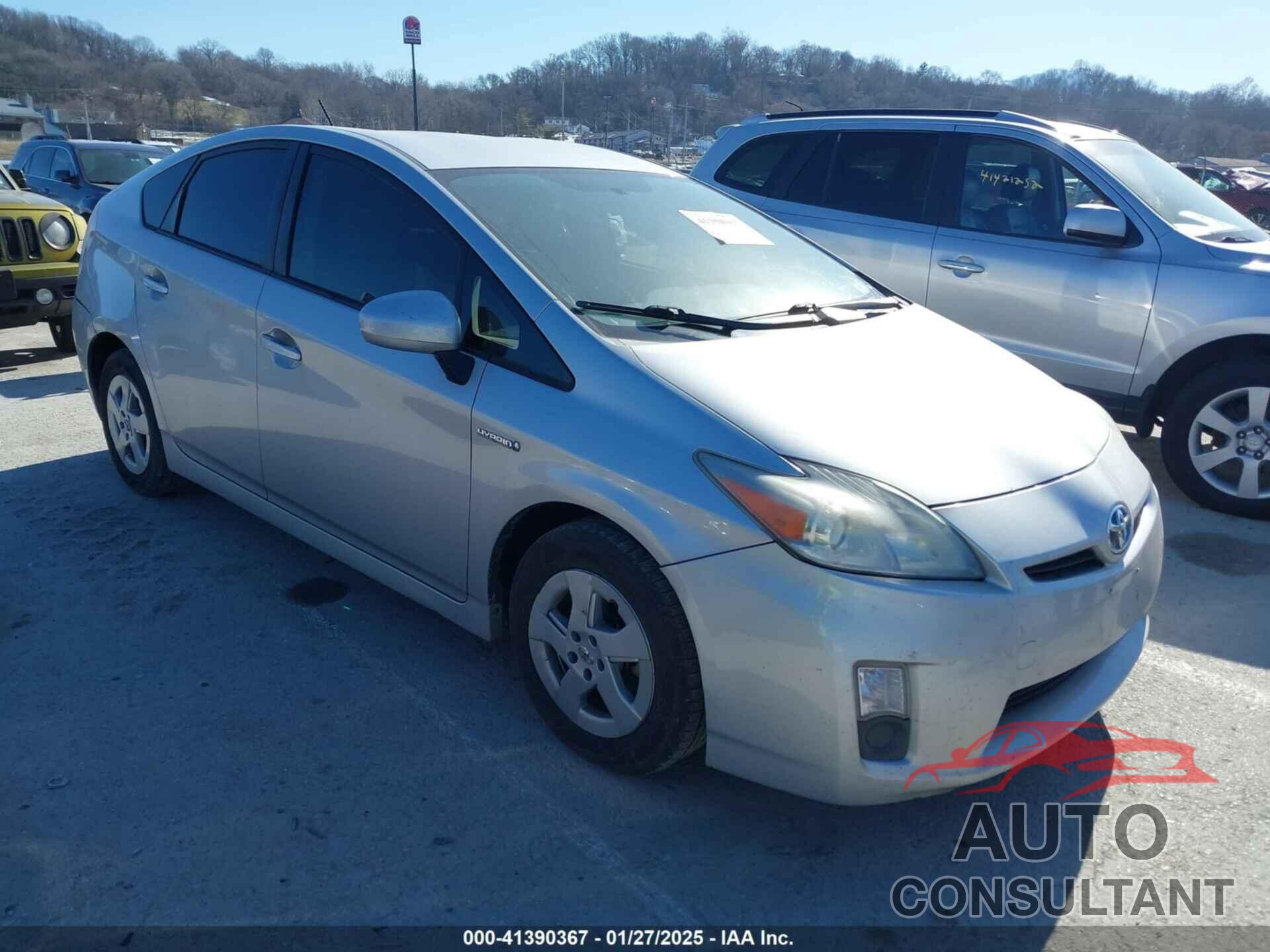 TOYOTA PRIUS 2010 - JTDKN3DU8A5080080
