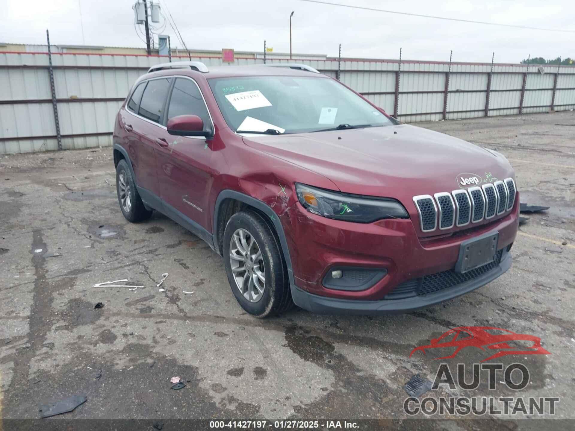 JEEP CHEROKEE 2019 - 1C4PJLLB9KD132809