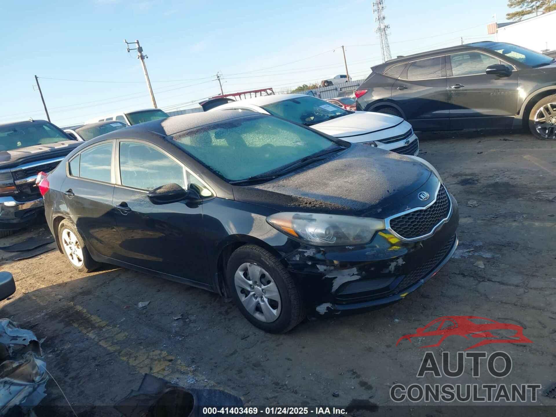 KIA FORTE 2014 - KNAFK4A60E5139731