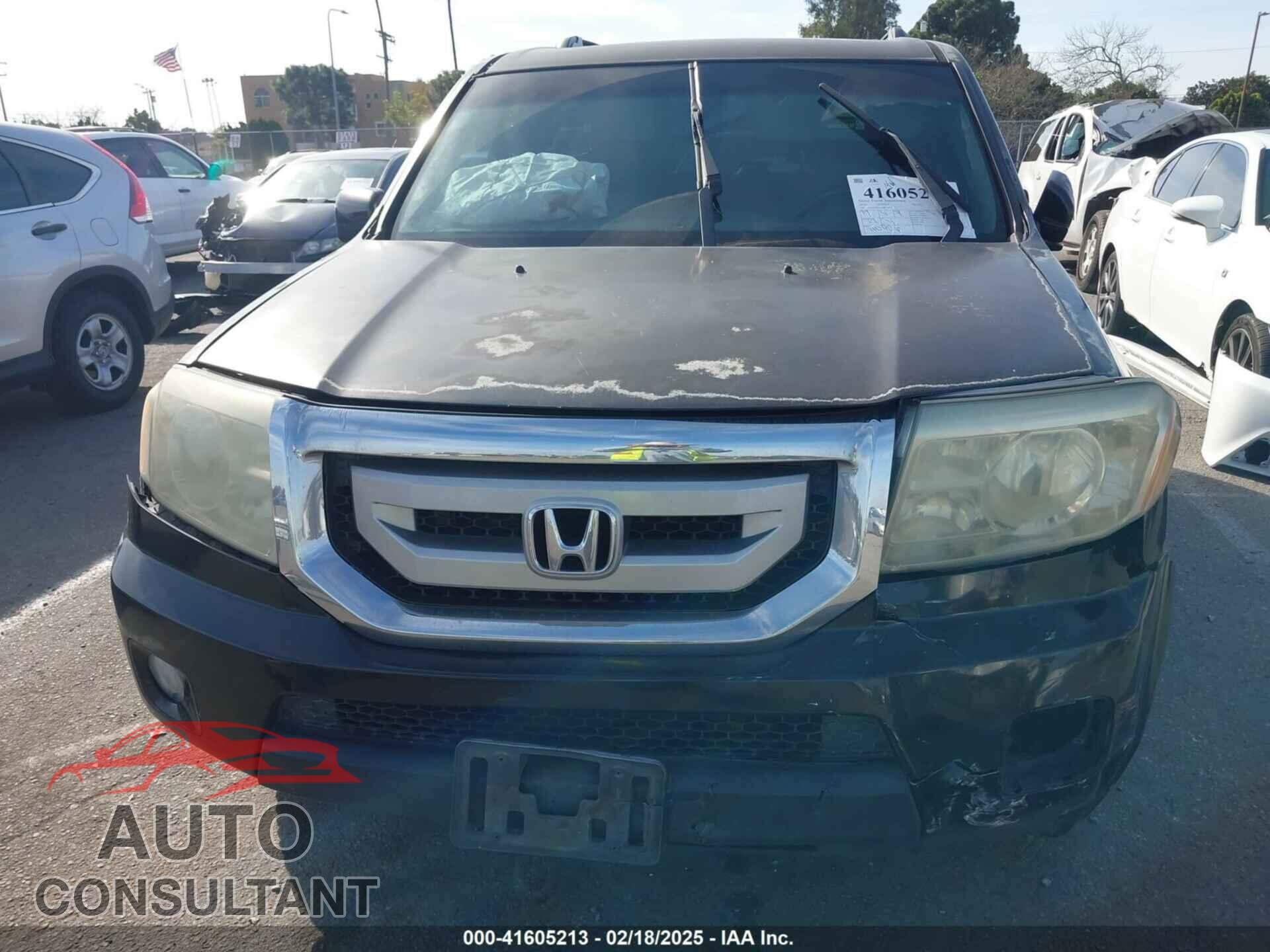 HONDA PILOT 2010 - 5FNYF3H55AB013414