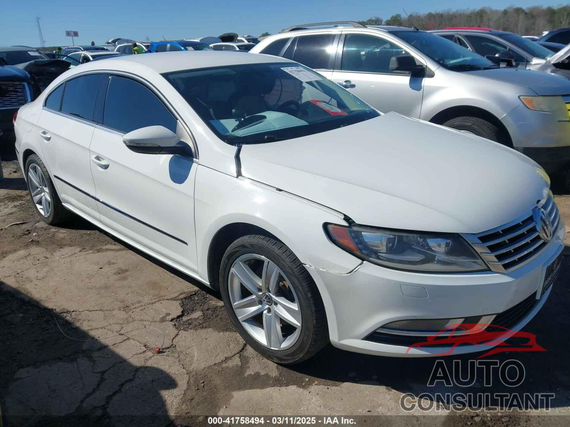 VOLKSWAGEN CC 2015 - WVWBN7AN3FE826902