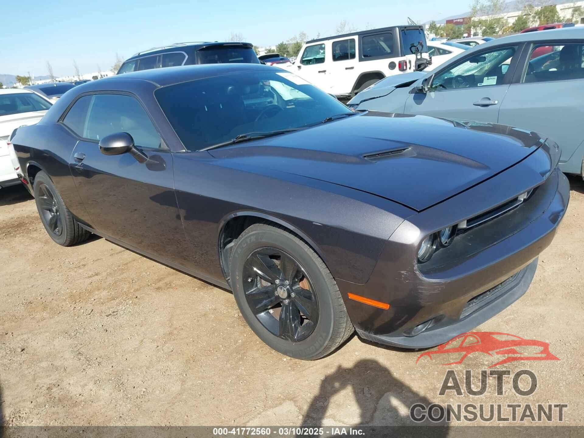 DODGE CHALLENGER 2016 - 2C3CDZAG7GH213510