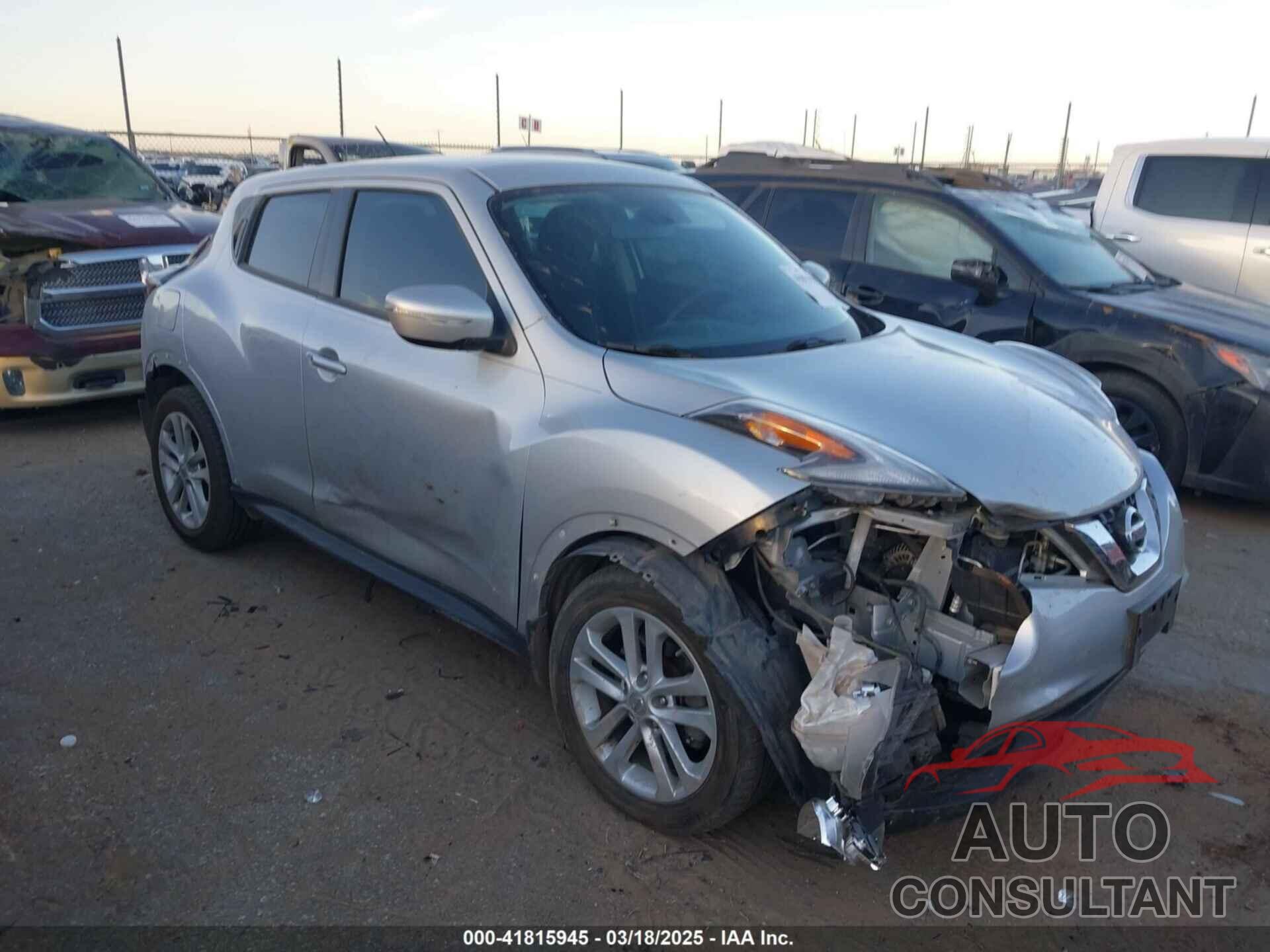 NISSAN JUKE 2016 - JN8AF5MR4GT605533