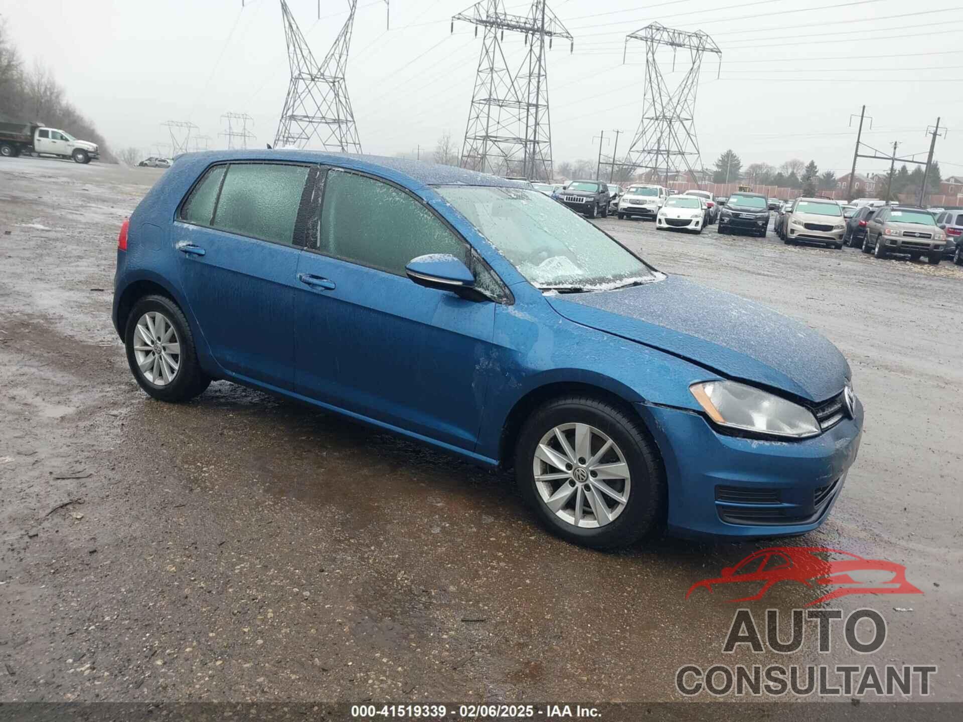 VOLKSWAGEN GOLF 2017 - 3VW217AU3HM035489