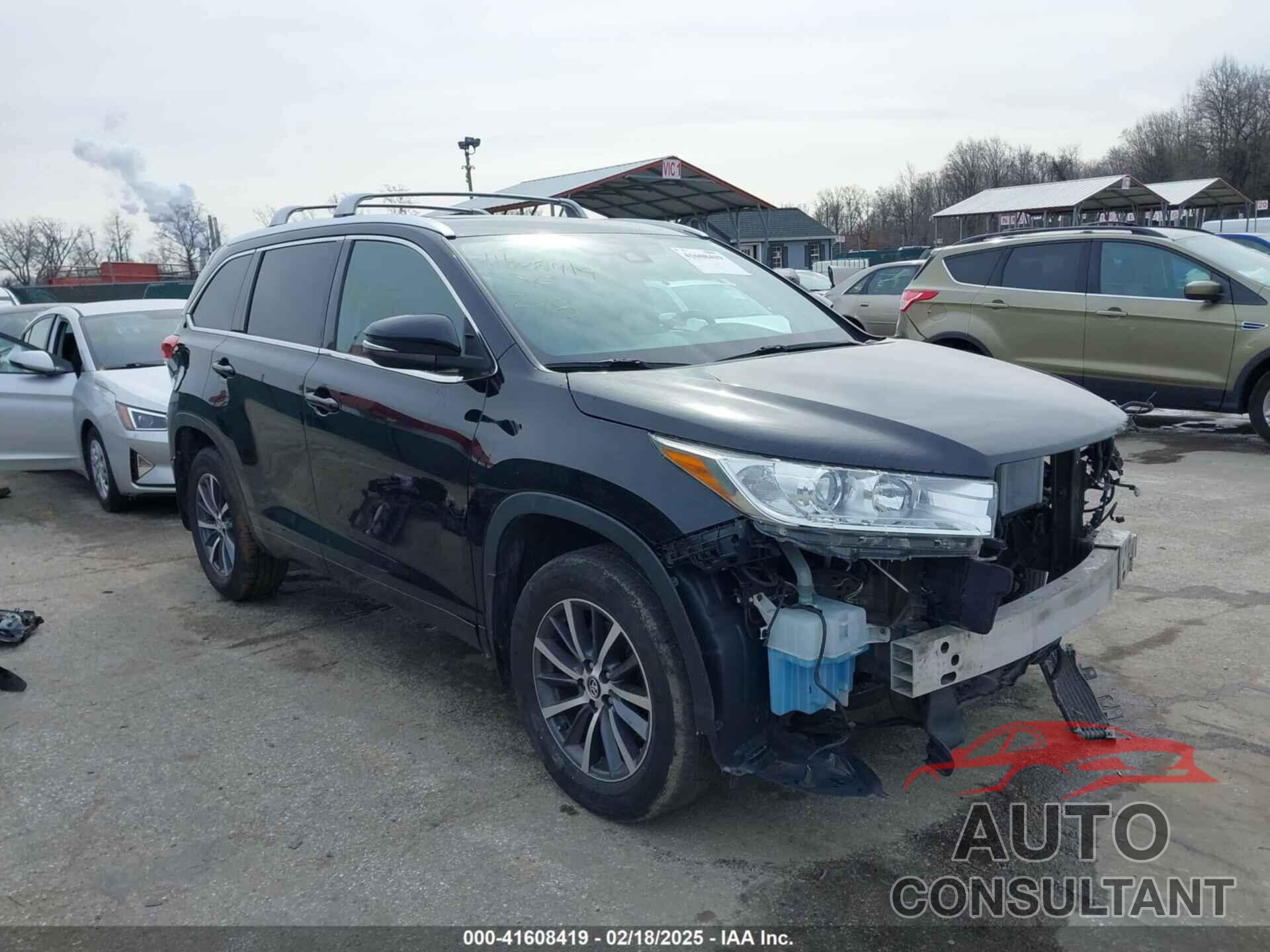 TOYOTA HIGHLANDER 2017 - 5TDJZRFH9HS482715