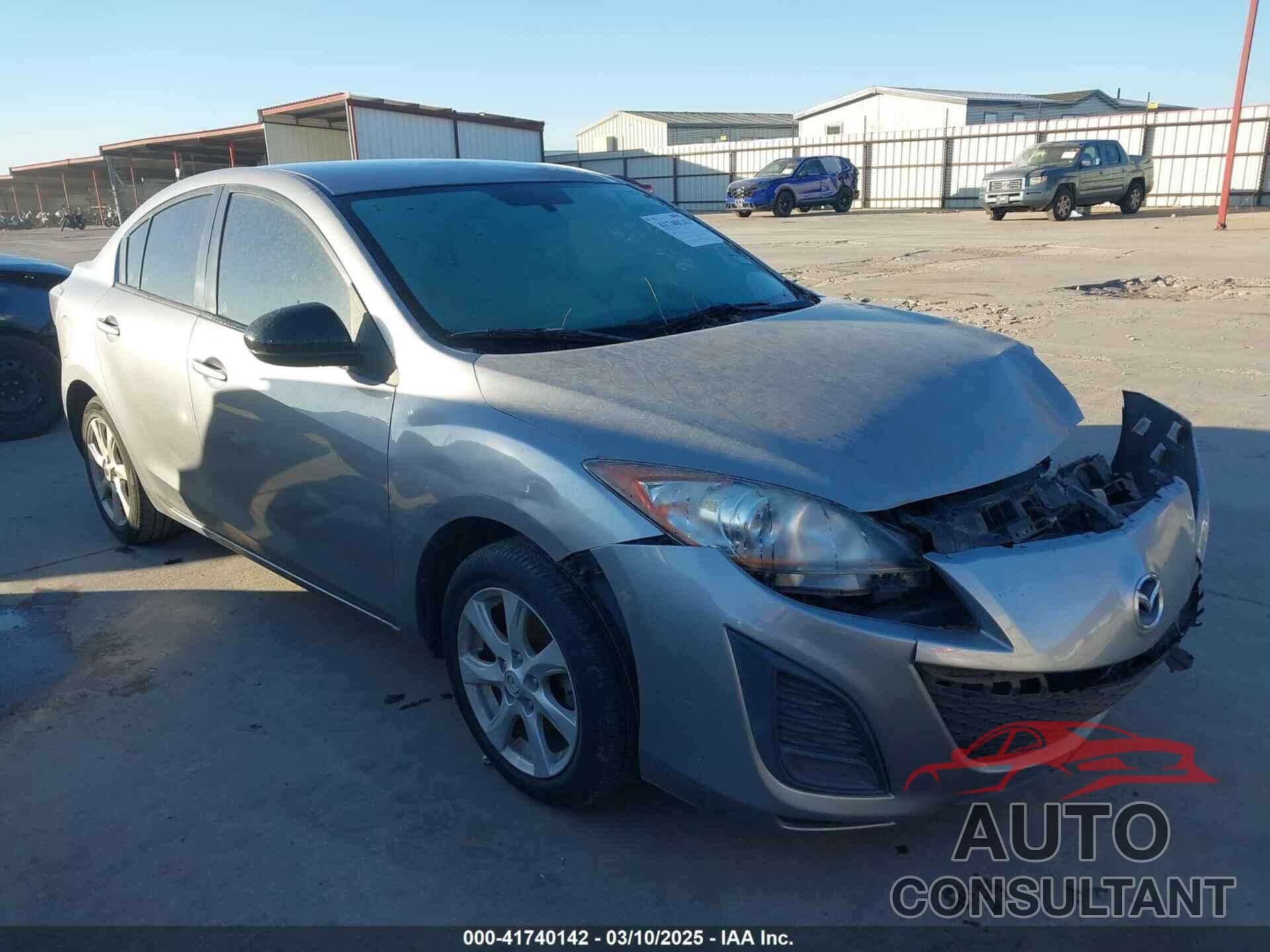 MAZDA MAZDA3 2011 - JM1BL1VG6B1435453