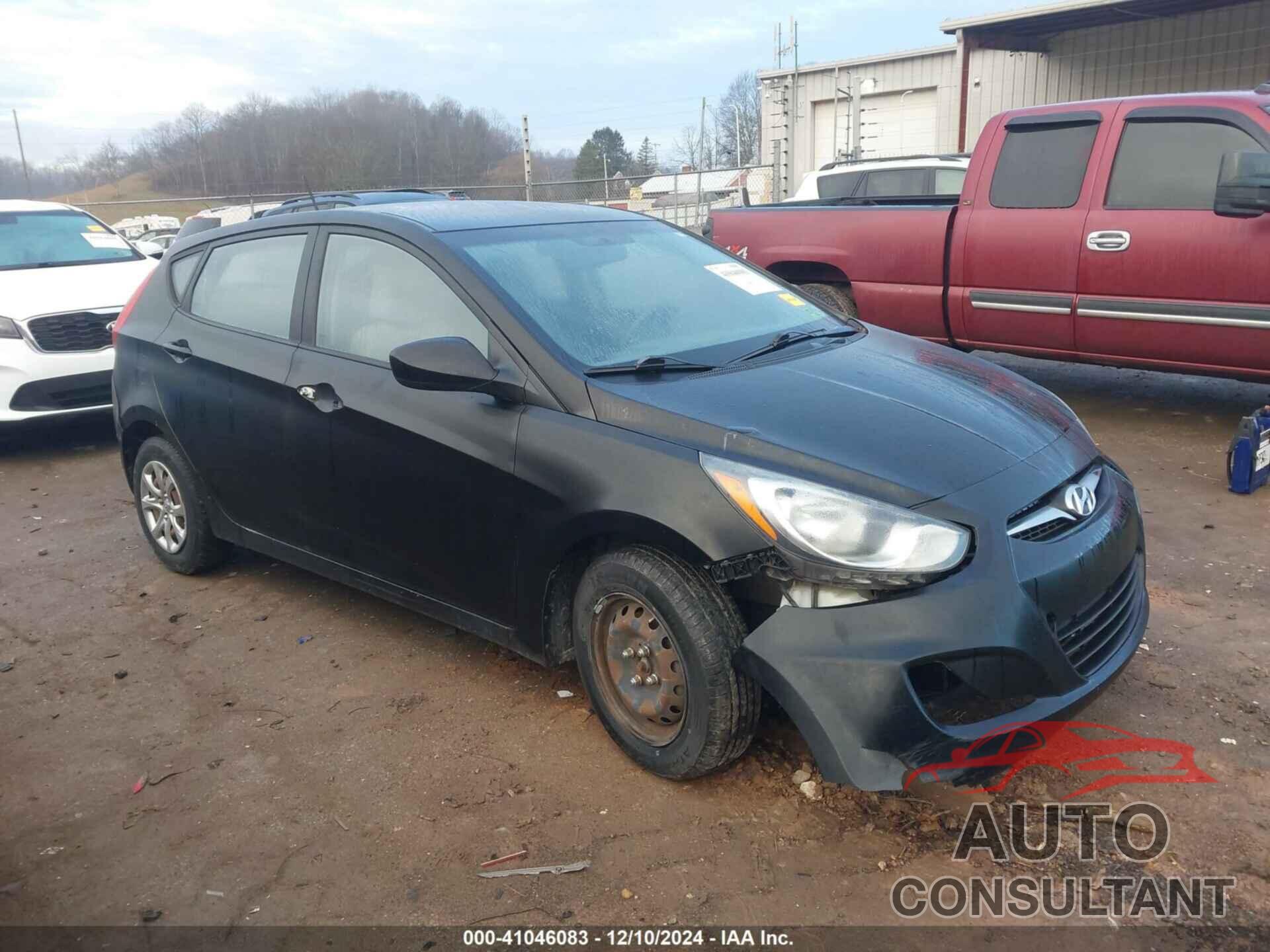 HYUNDAI ACCENT 2012 - KMHCT5AE8CU026320