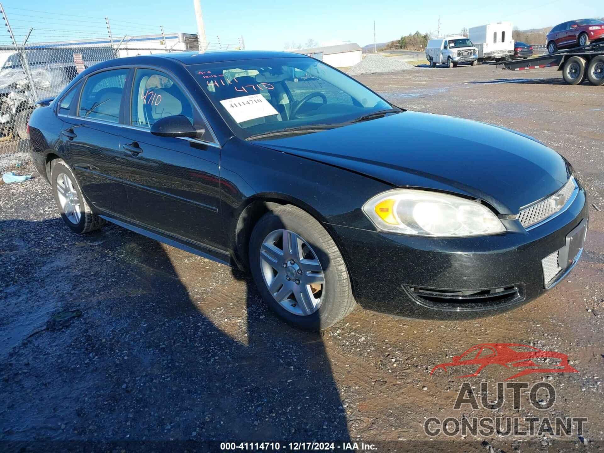 CHEVROLET IMPALA 2013 - 2G1WG5E32D1129902