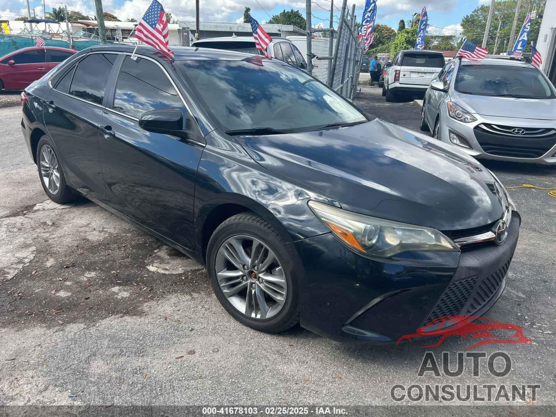 TOYOTA CAMRY 2016 - 4T1BF1FK1GU123505