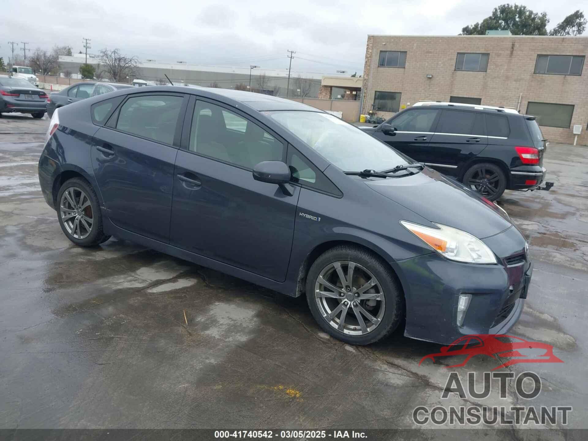 TOYOTA PRIUS 2014 - JTDKN3DUXE1776341