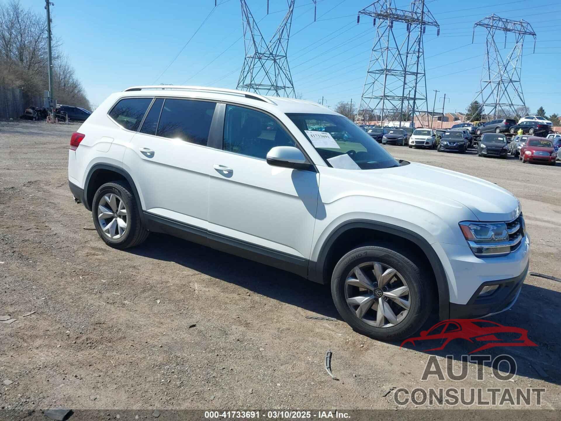 VOLKSWAGEN ATLAS 2018 - 1V2LR2CA3JC577302