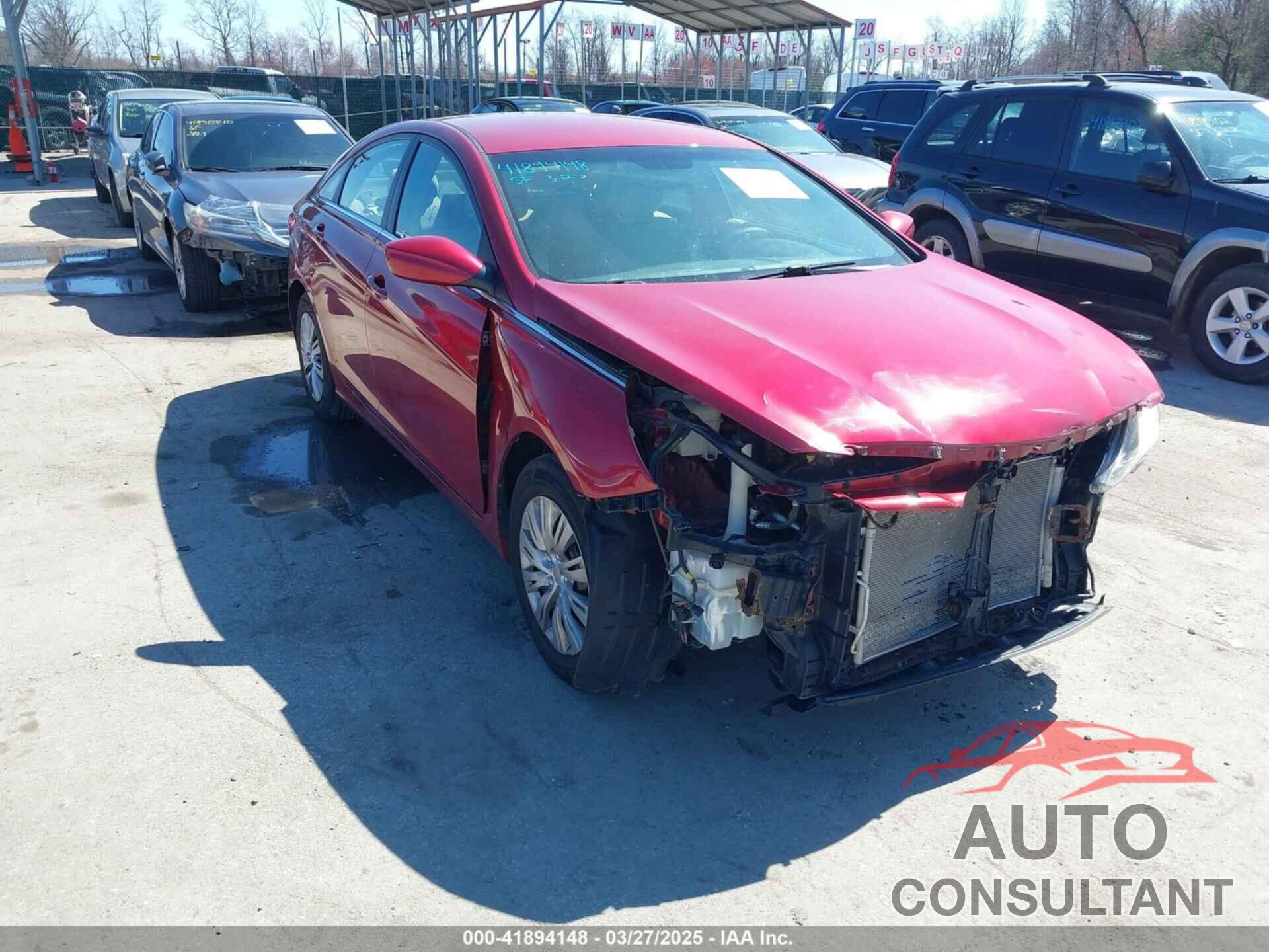 HYUNDAI SONATA 2012 - 5NPEB4AC7CH450350