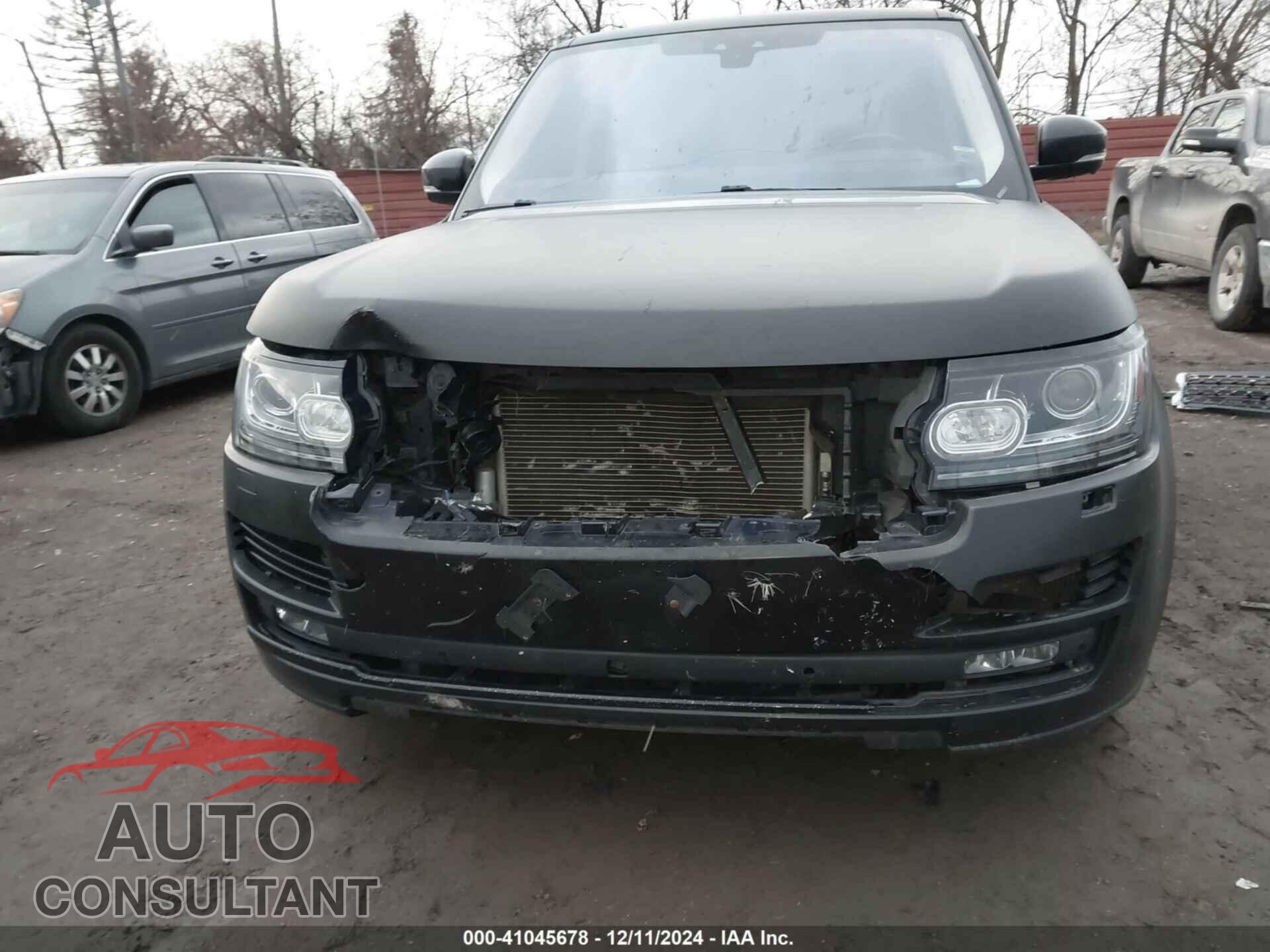 LAND ROVER RANGE ROVER 2017 - SALGS2FE8HA326604
