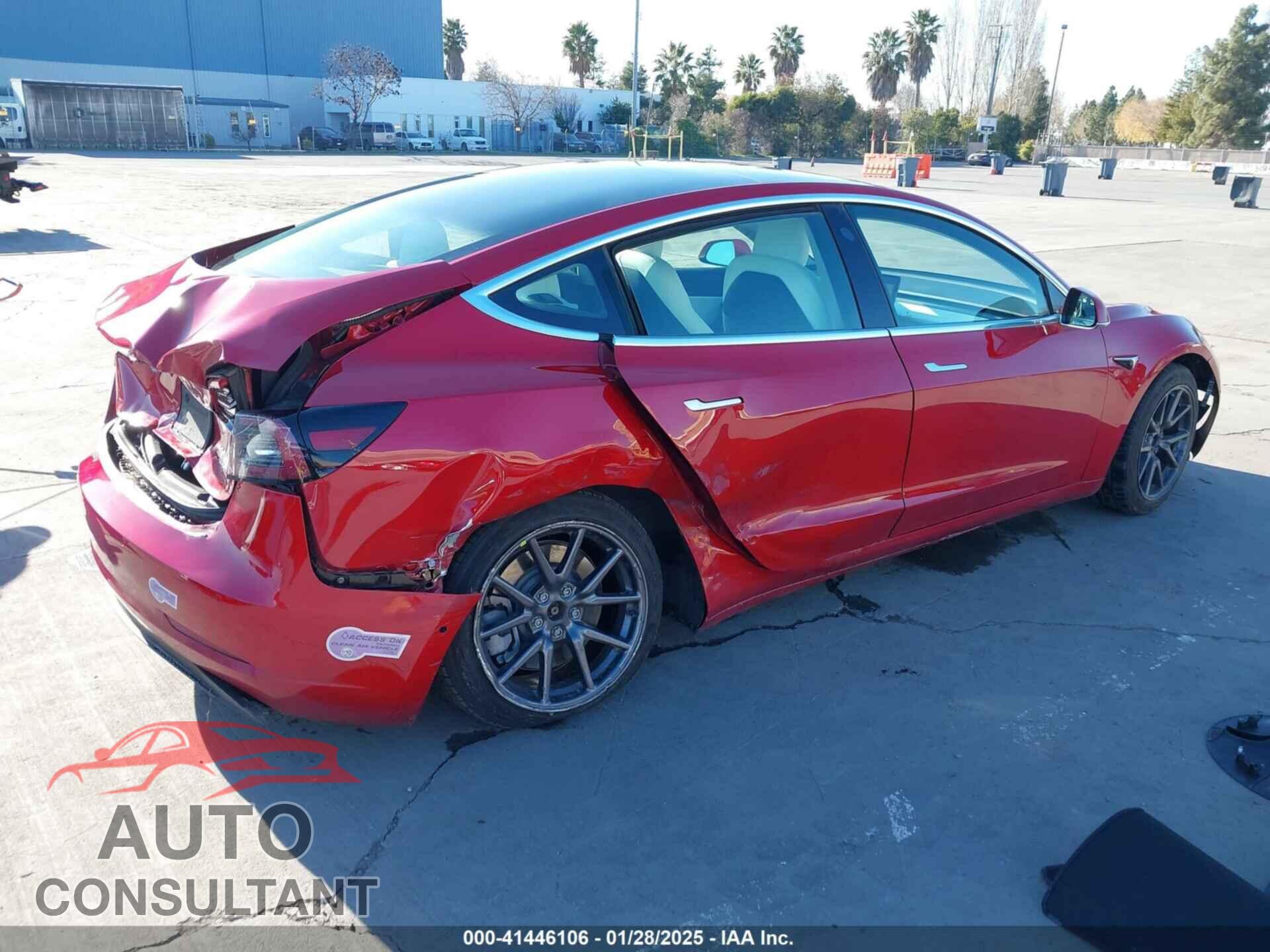 TESLA MODEL 3 2019 - 5YJ3E1EB2KF390909