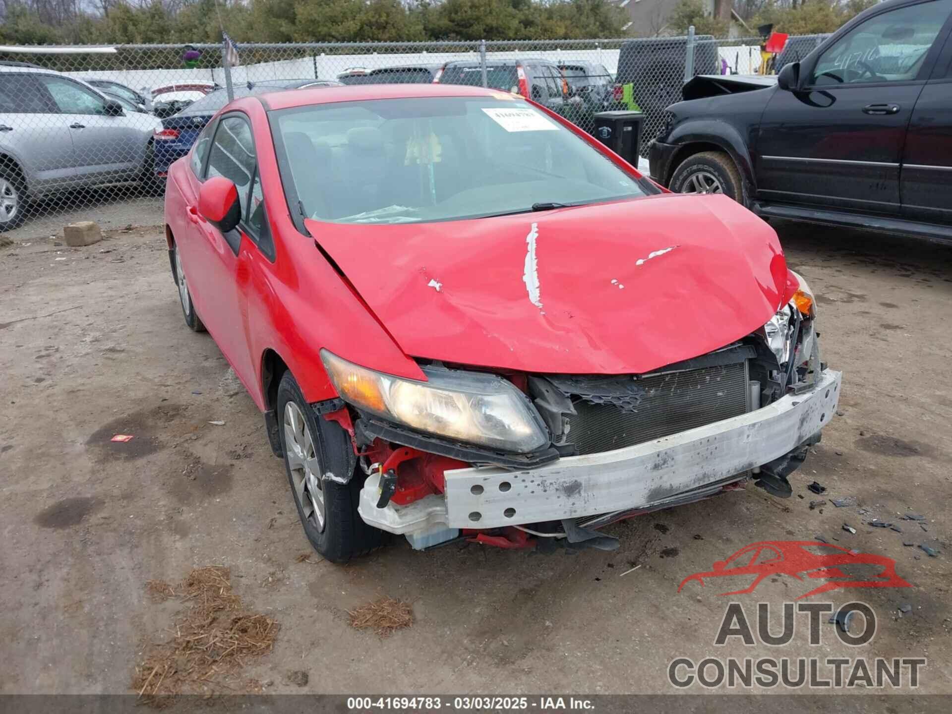 HONDA CIVIC 2012 - 2HGFG3B59CH512888