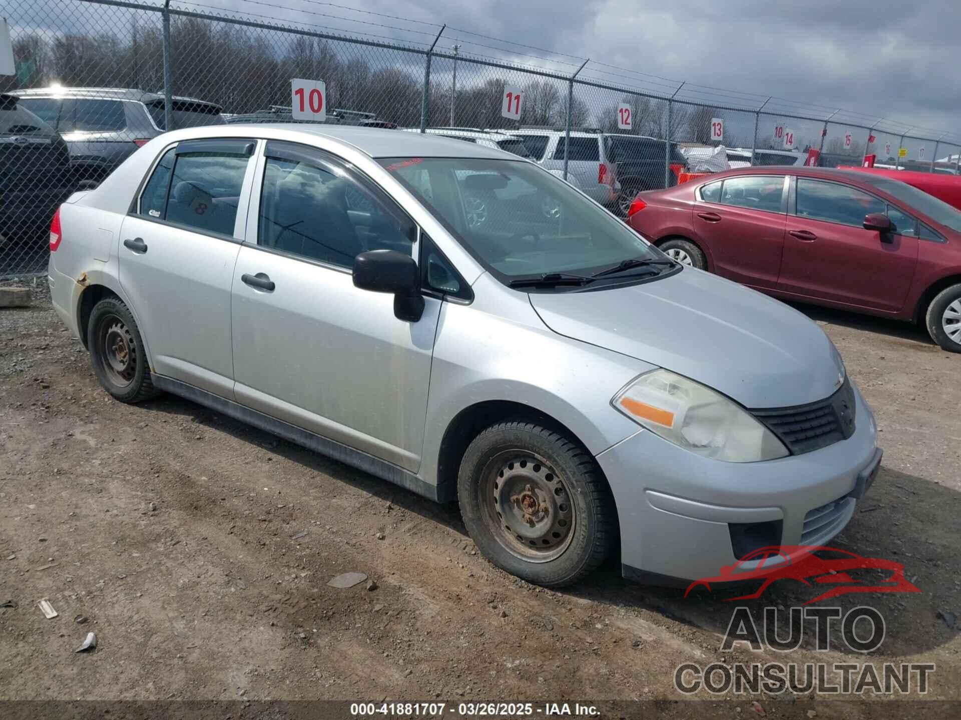 NISSAN VERSA 2009 - 3N1CC11E19L461327