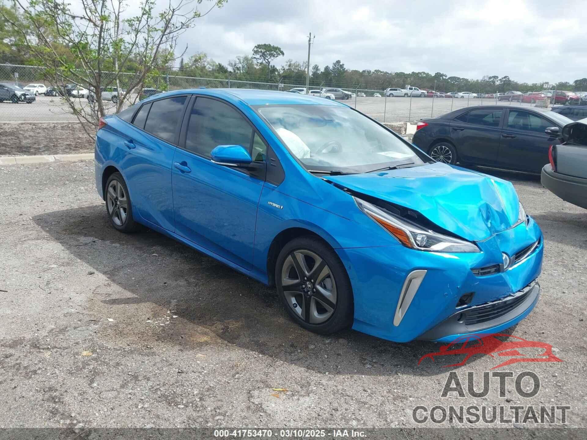 TOYOTA PRIUS 2022 - JTDKAMFU5N3165006