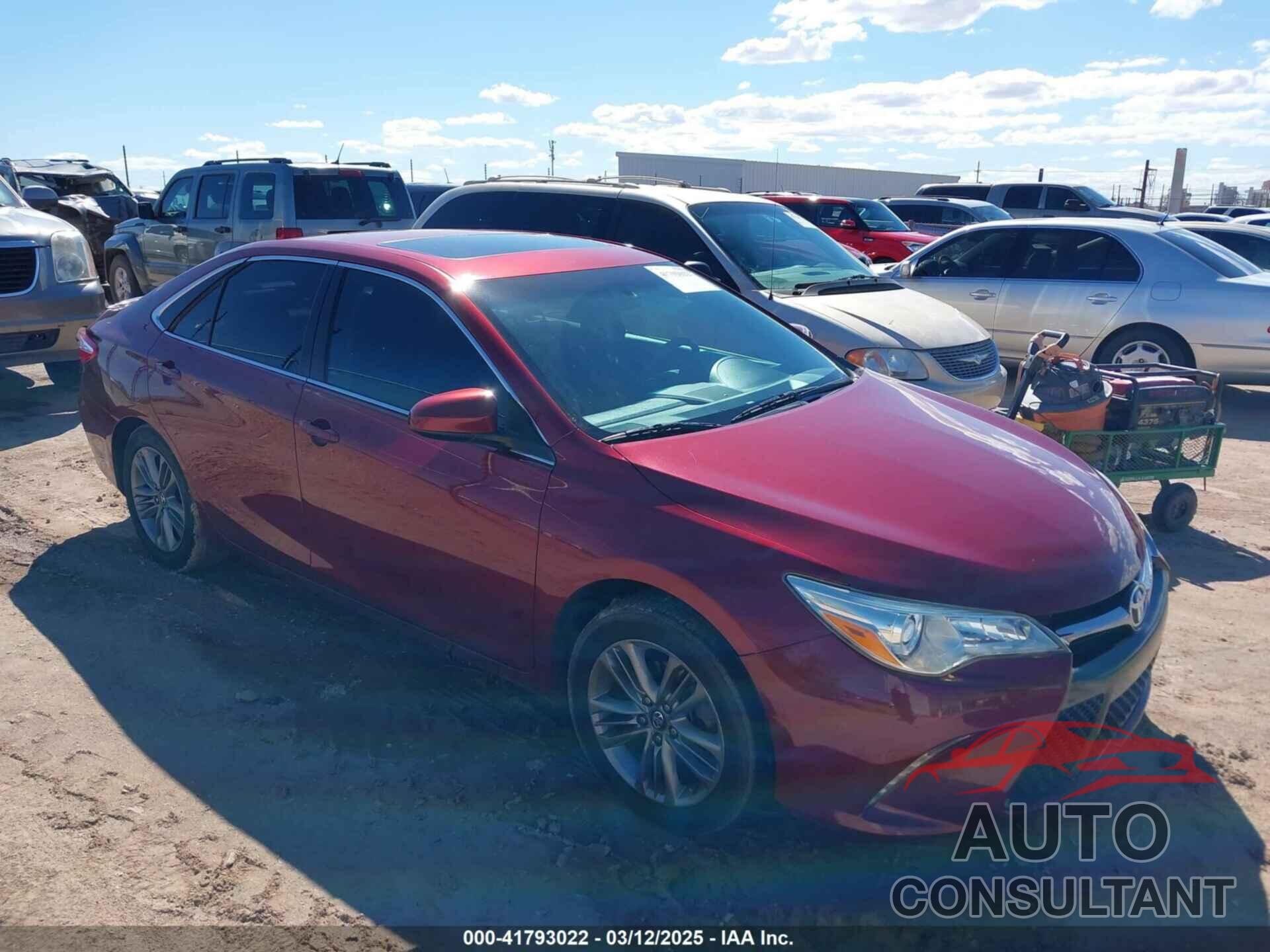 TOYOTA CAMRY 2017 - 4T1BF1FKXHU649553