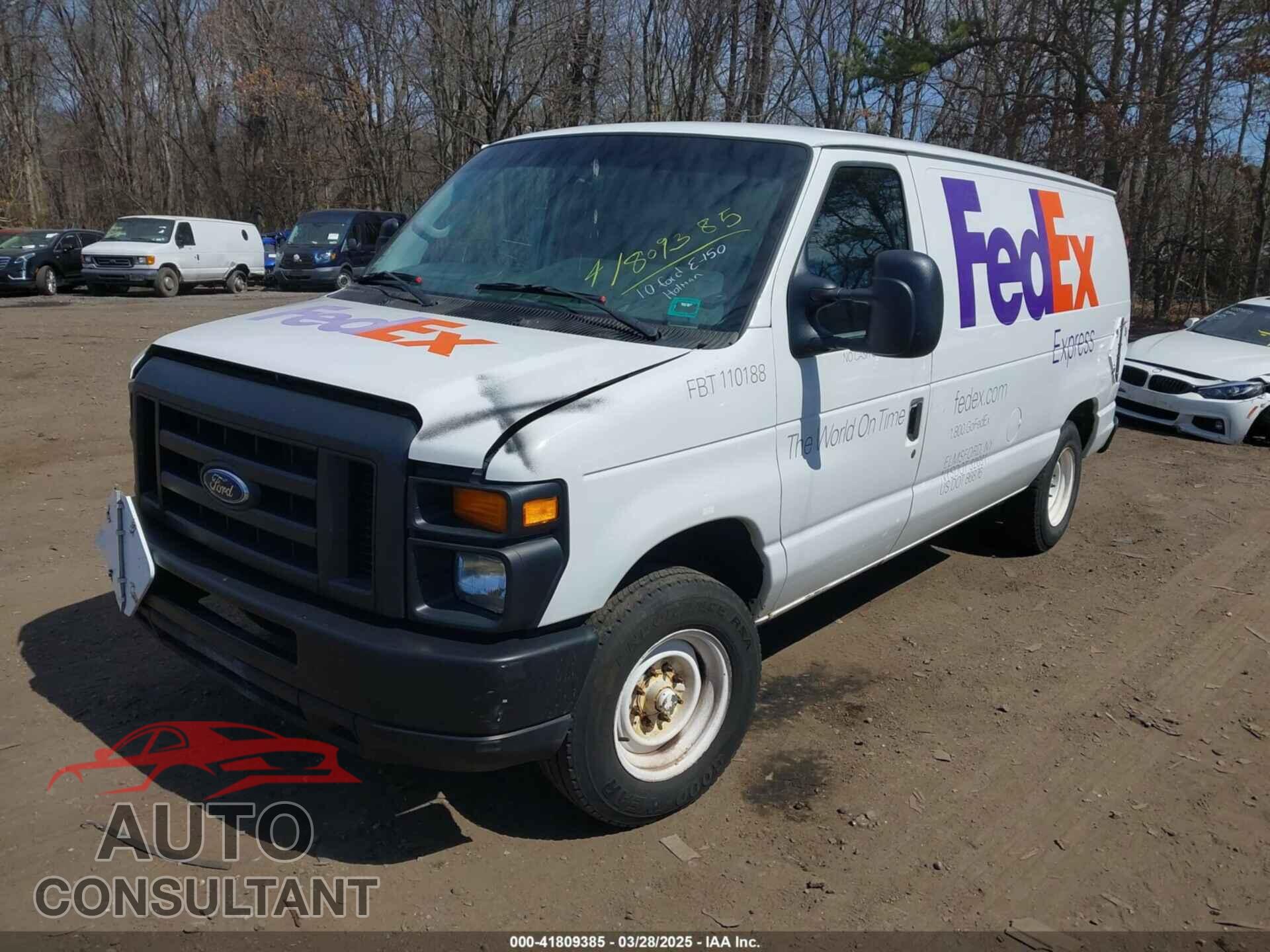 FORD E-150 2010 - 1FTNE1EW4ADA90760