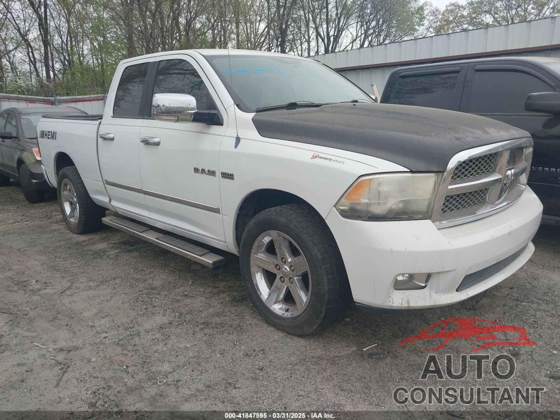 DODGE RAM 1500 2010 - 1D7RB1GT7AS164798
