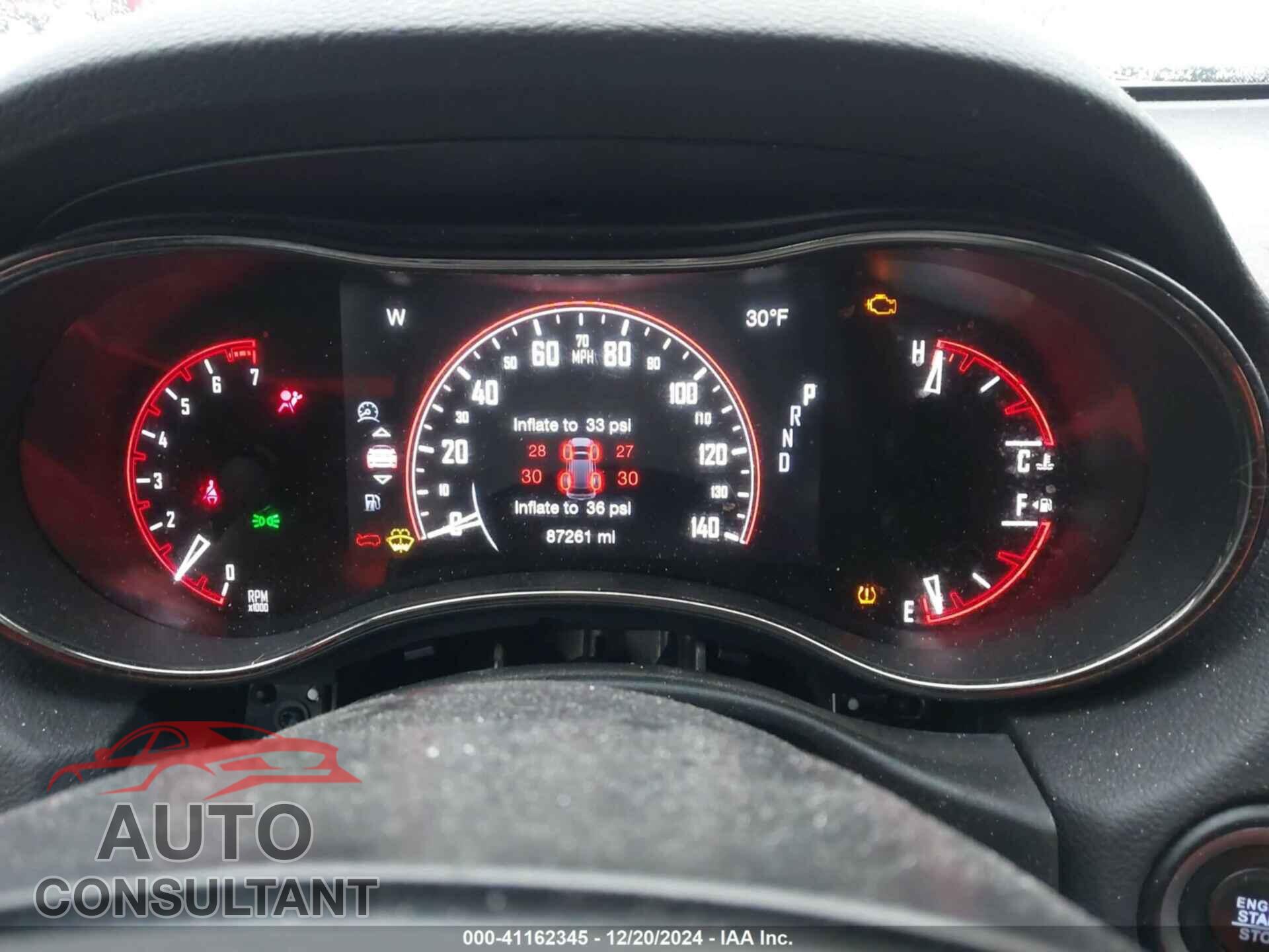 DODGE DURANGO 2019 - 1C4RDJDG8KC853241
