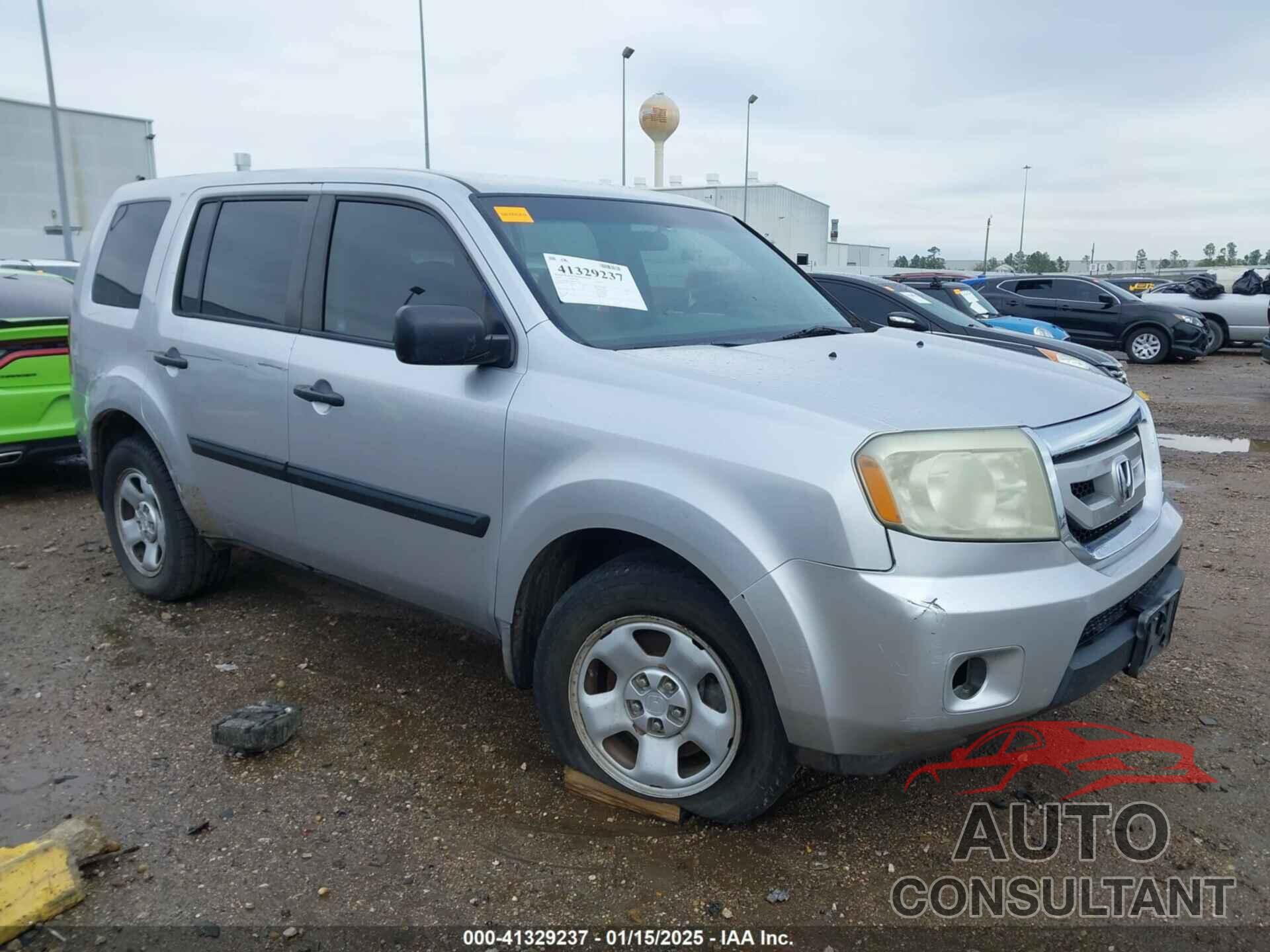 HONDA PILOT 2010 - 5FNYF3H20AB012306