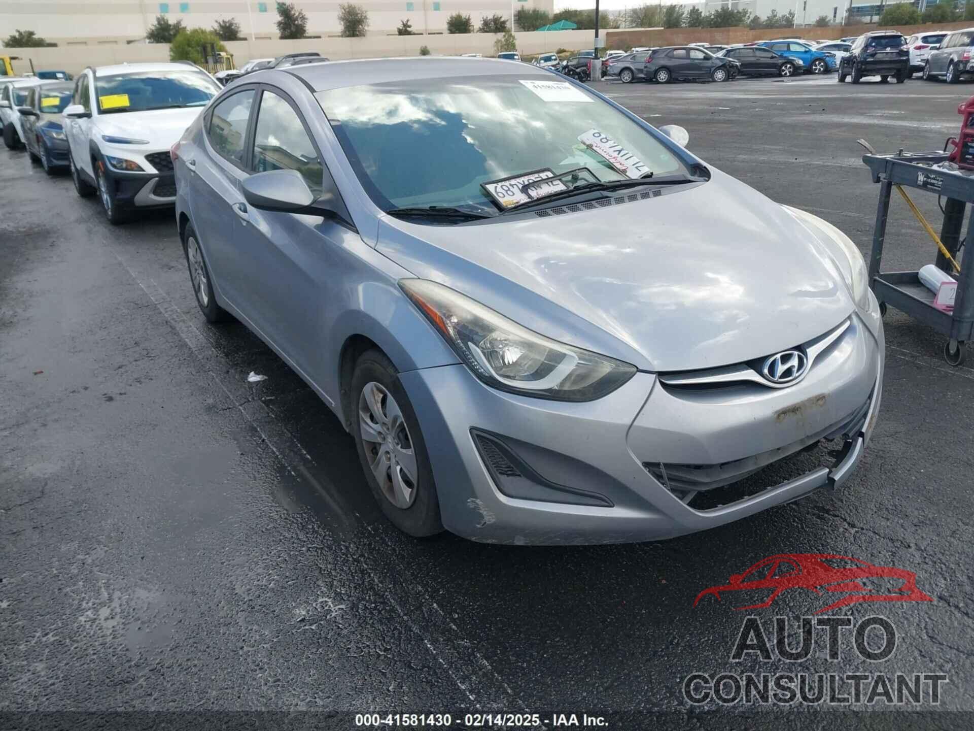 HYUNDAI ELANTRA 2016 - 5NPDH4AE8GH693246