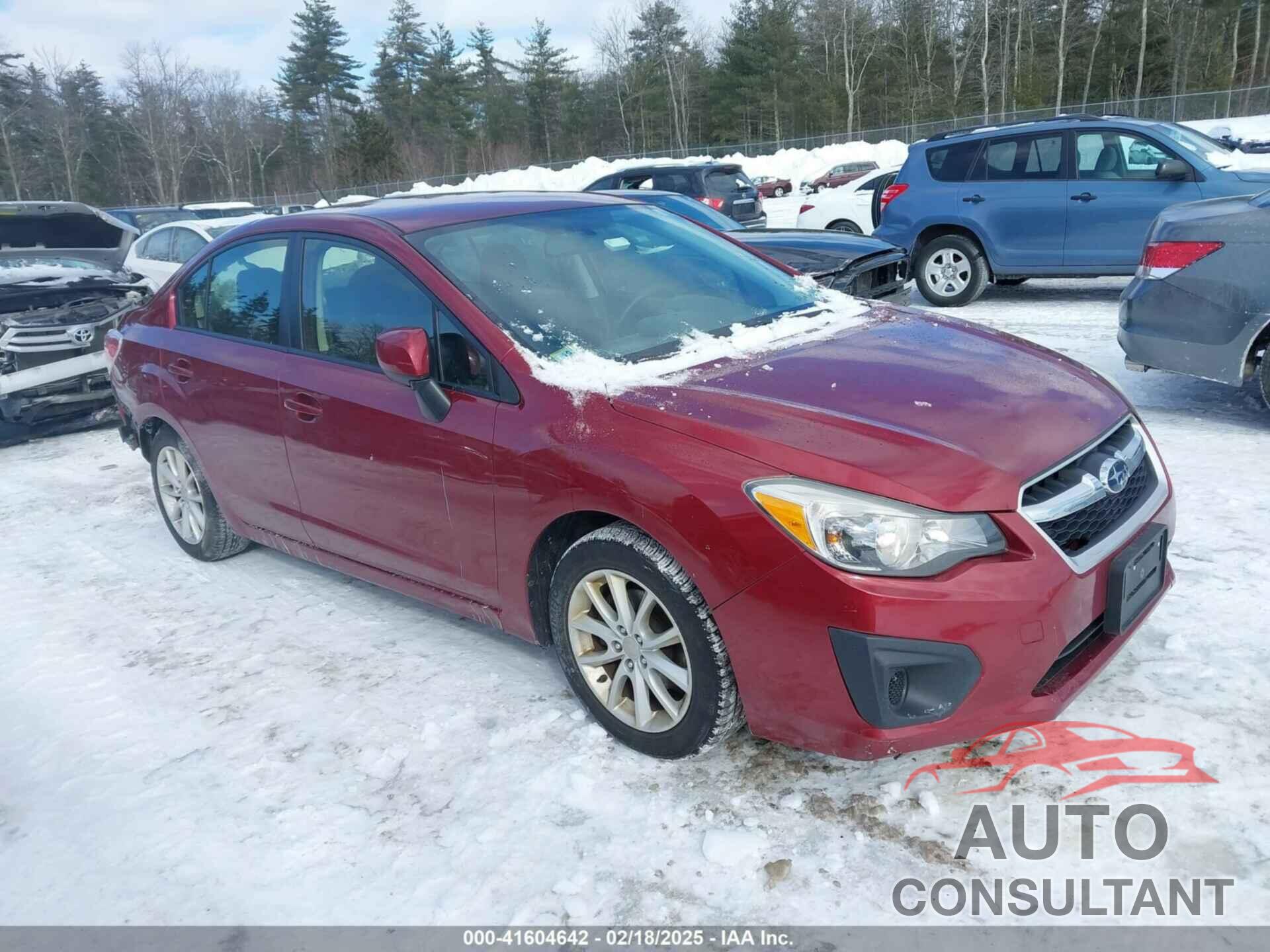 SUBARU IMPREZA 2013 - JF1GJAC65DH029654