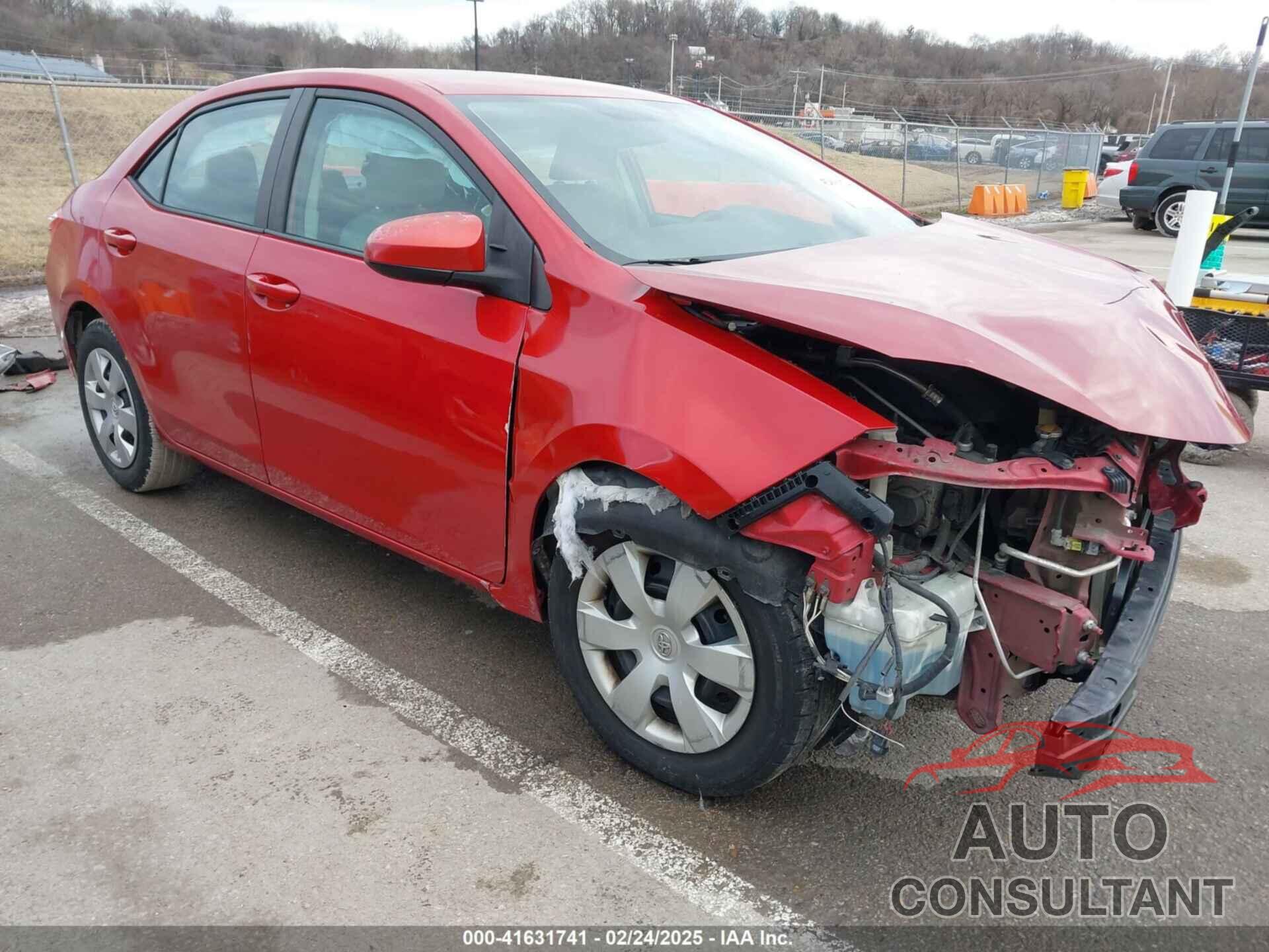TOYOTA COROLLA 2015 - 5YFBURHE9FP207387