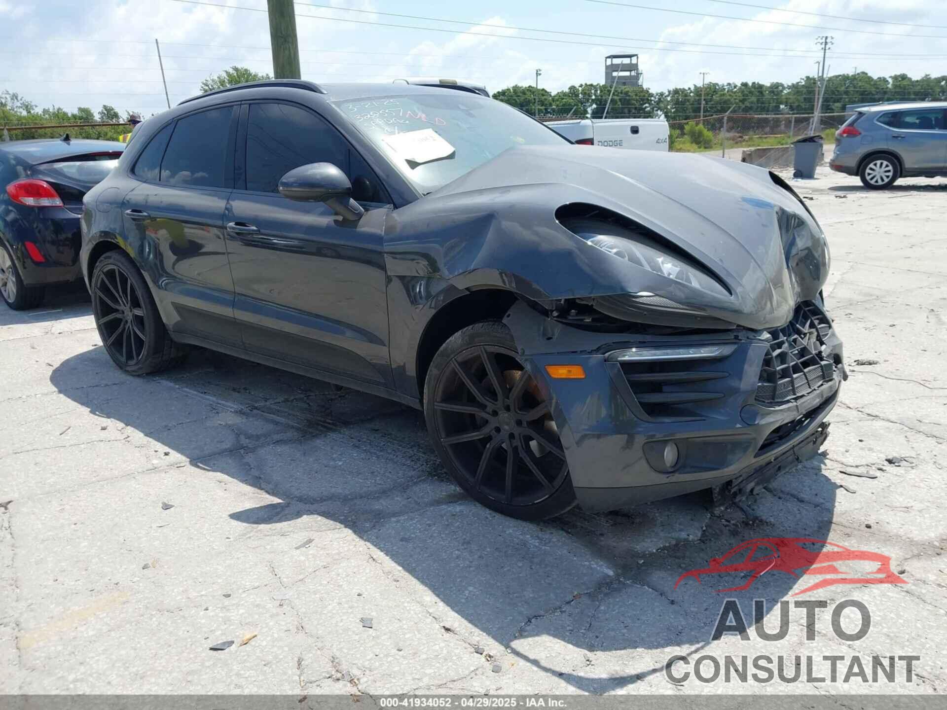 PORSCHE MACAN 2018 - WP1AA2A51JLB09928