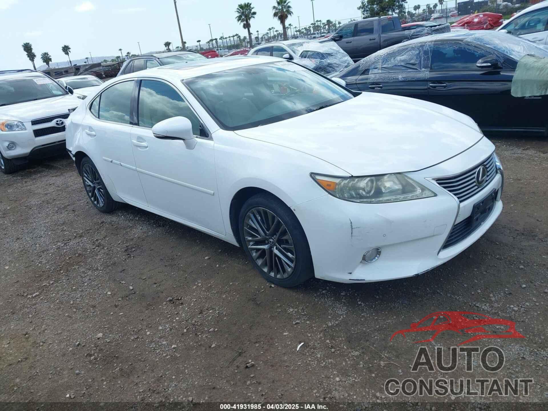 LEXUS ES 350 2013 - JTHBK1GG9D2014631