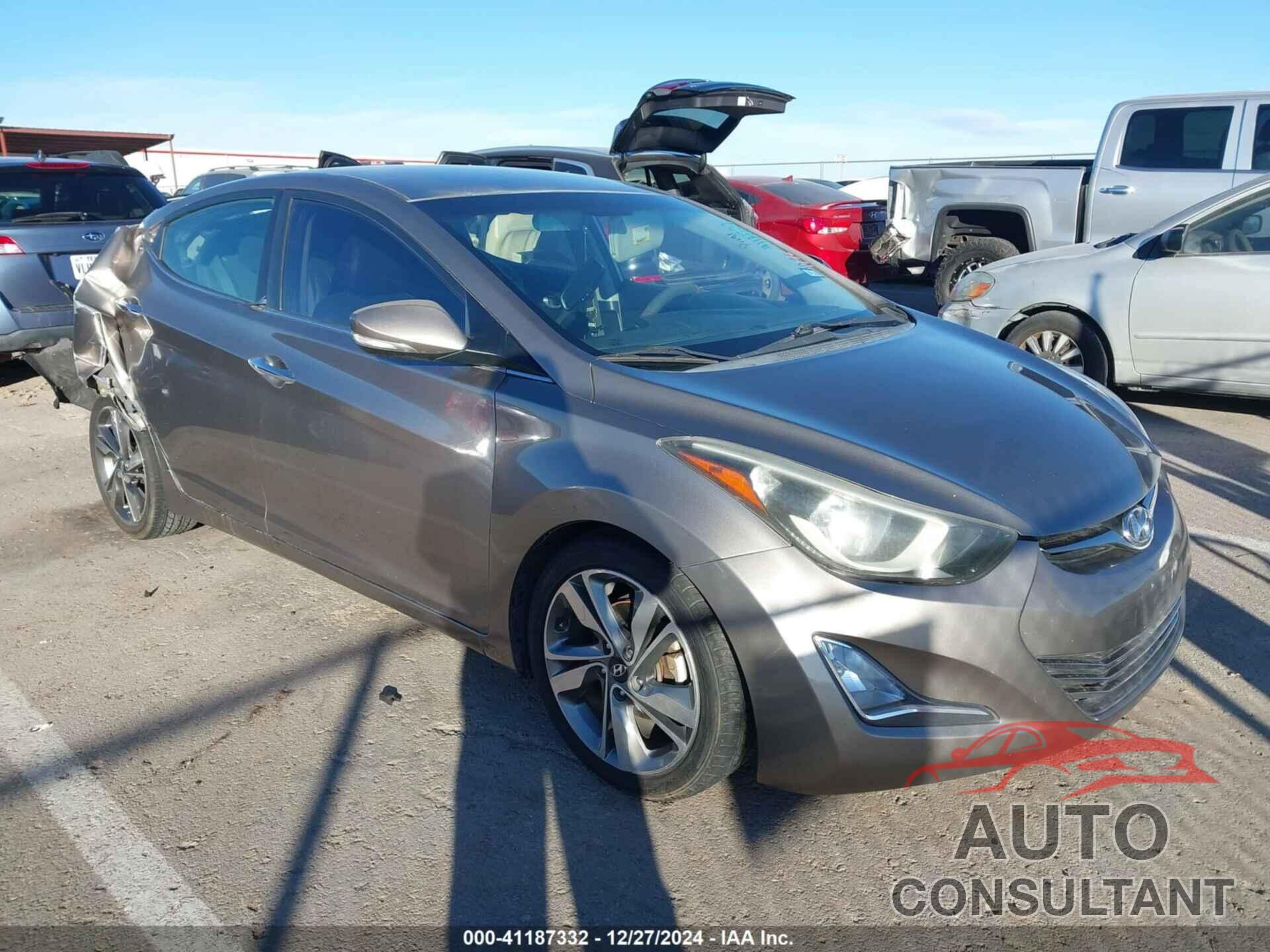 HYUNDAI ELANTRA 2014 - 5NPDH4AE0EH485889