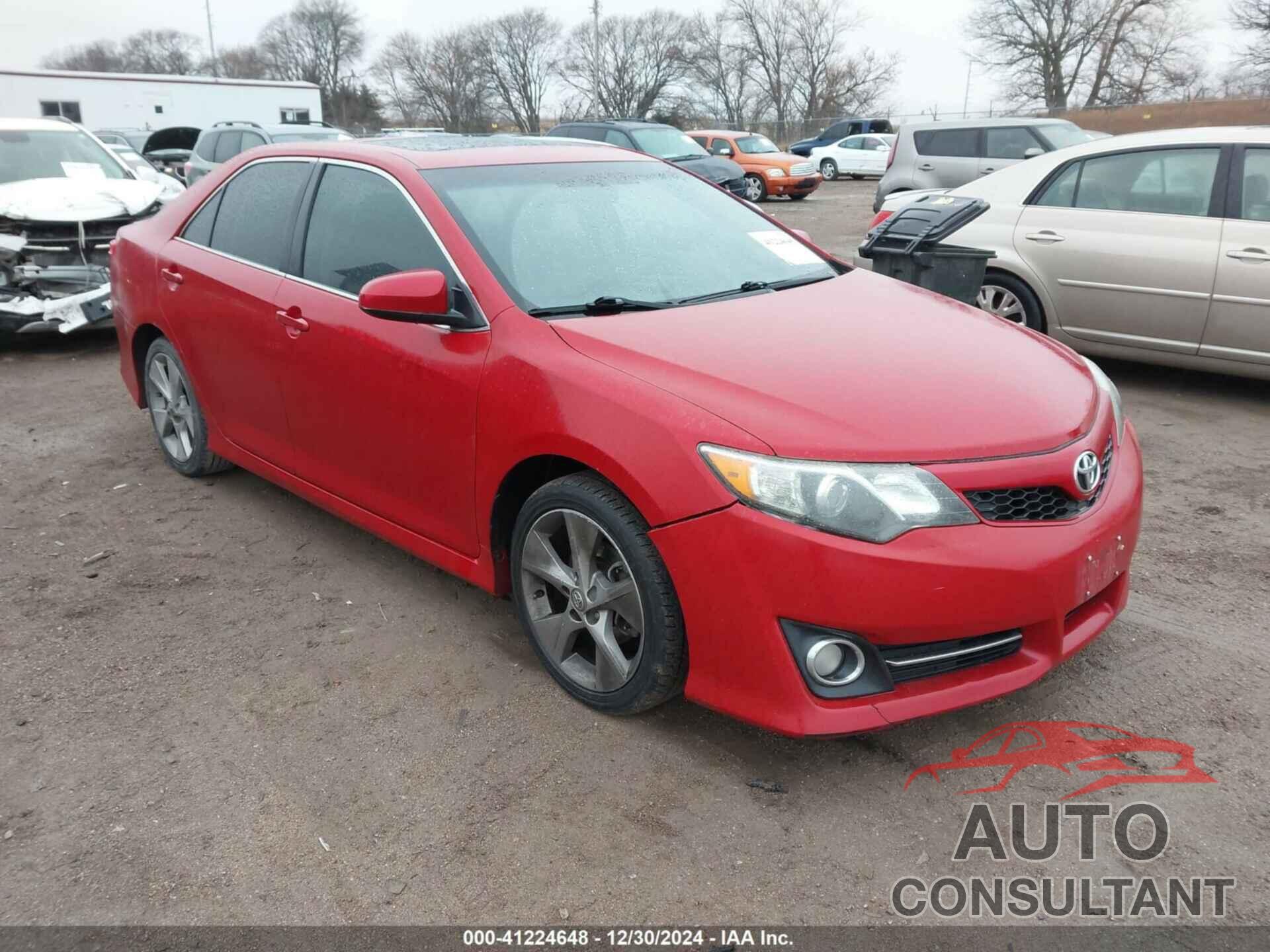 TOYOTA CAMRY 2012 - 4T1BF1FKXCU620174