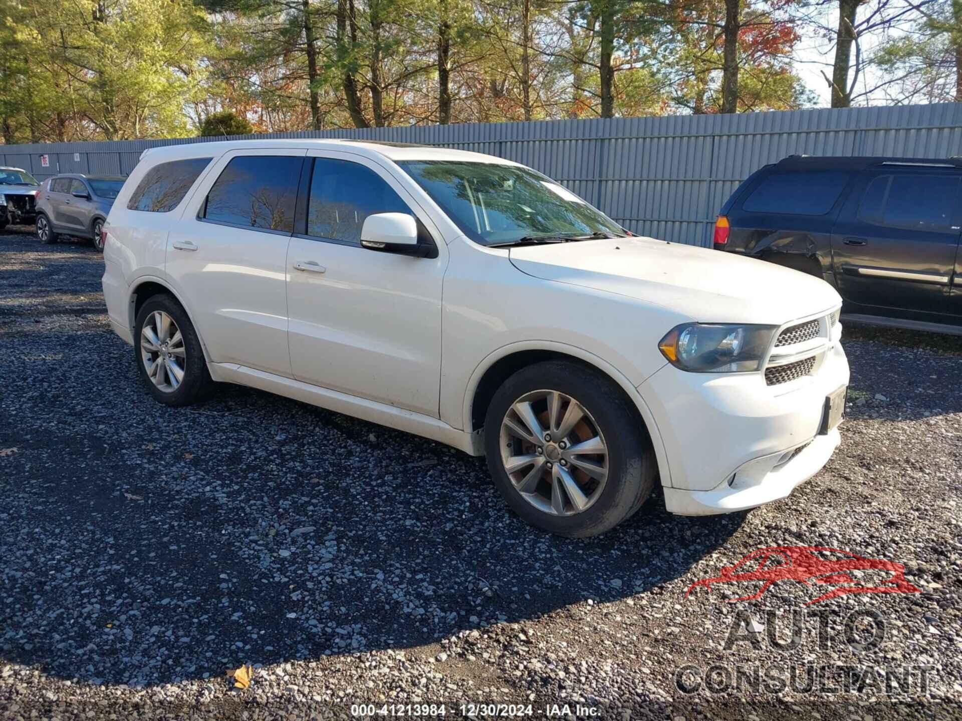 DODGE DURANGO 2012 - 1C4SDJCT6CC138606