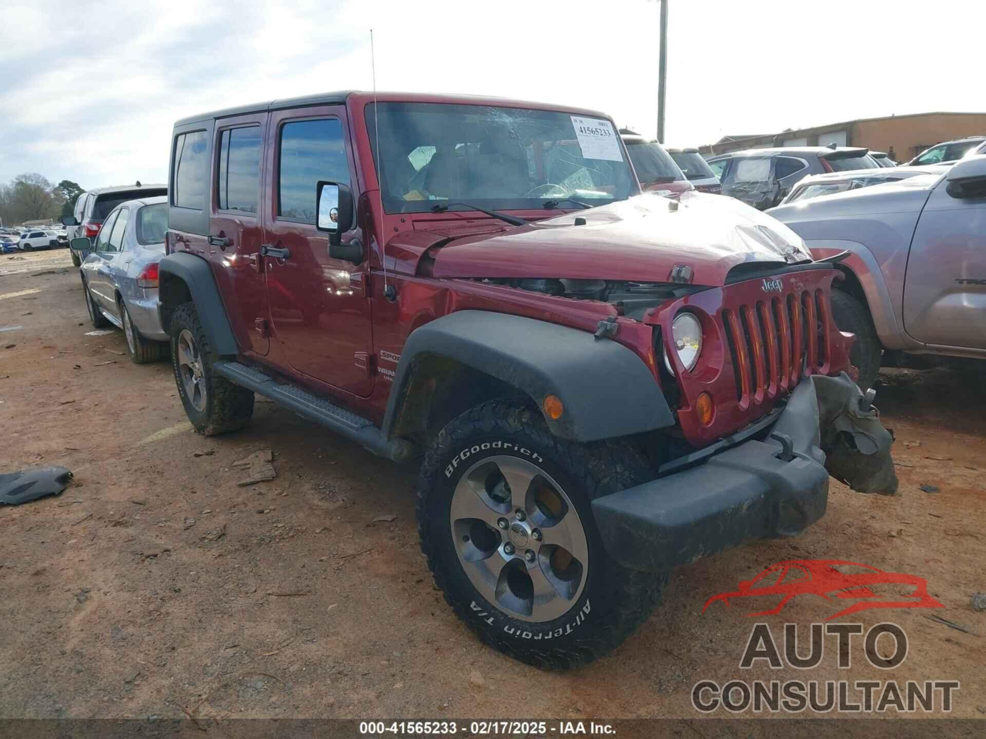 JEEP WRANGLER UNLIMITED 2012 - 1C4BJWDG4CL172485