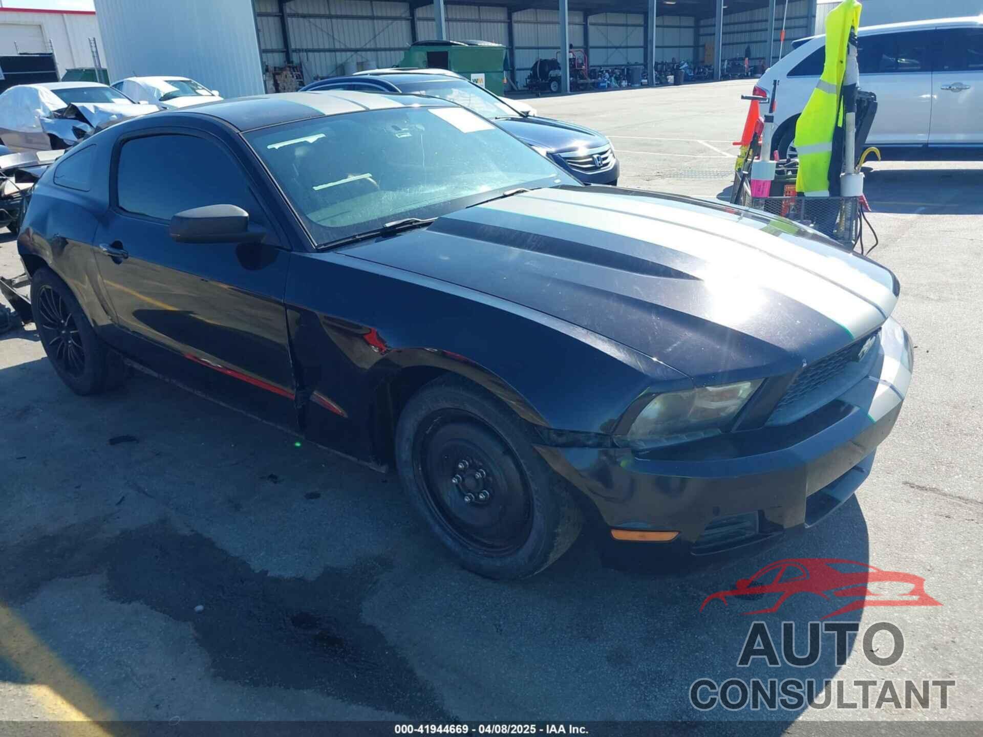 FORD MUSTANG 2012 - 1ZVBP8AMXC5210873
