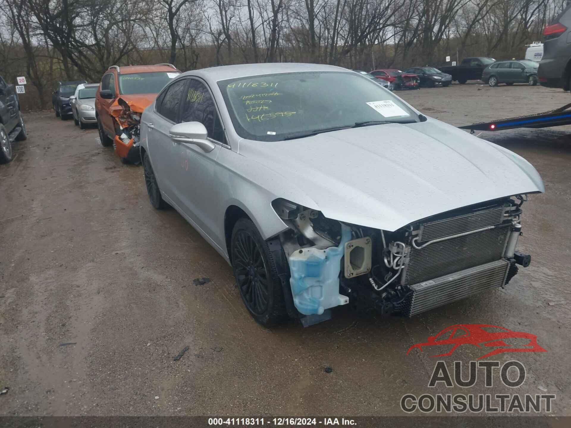 FORD FUSION 2017 - 3FA6P0K92HR146595