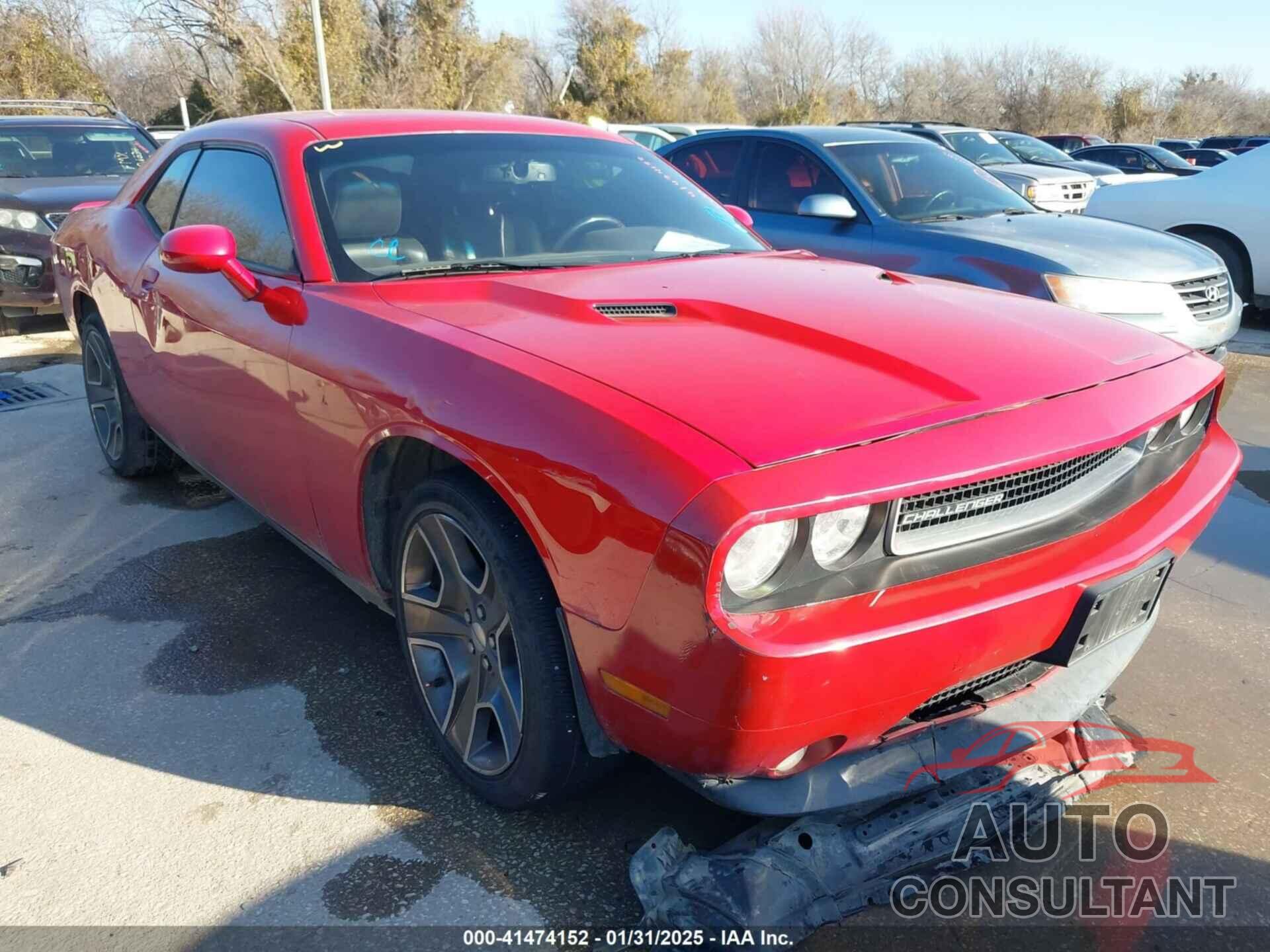 DODGE CHALLENGER 2012 - 2C3CDYAG7CH121236