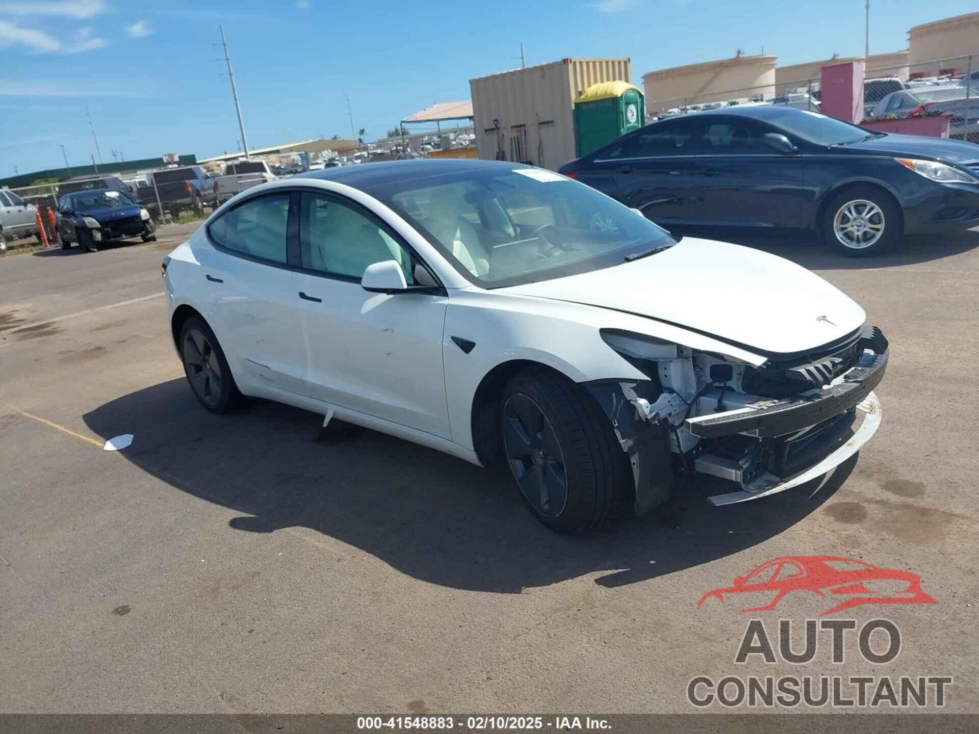 TESLA MODEL 3 2022 - 5YJ3E1EA1NF241533