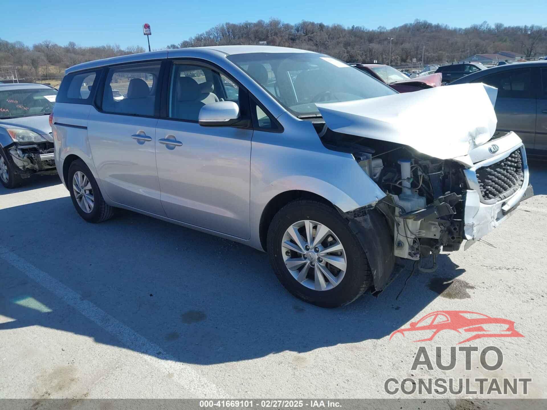 KIA SEDONA 2016 - KNDMA5C14G6207627