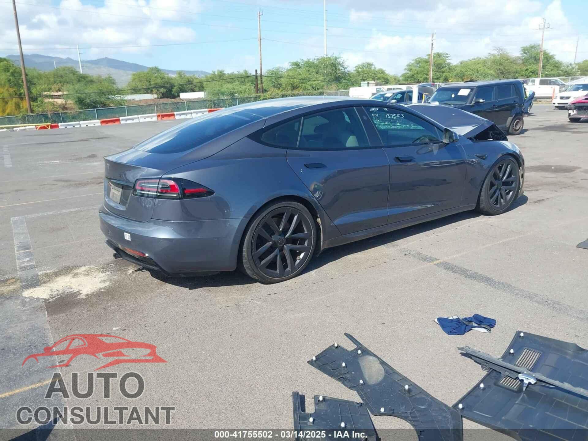 TESLA MODEL S 2022 - 5YJSA1E55NF483364