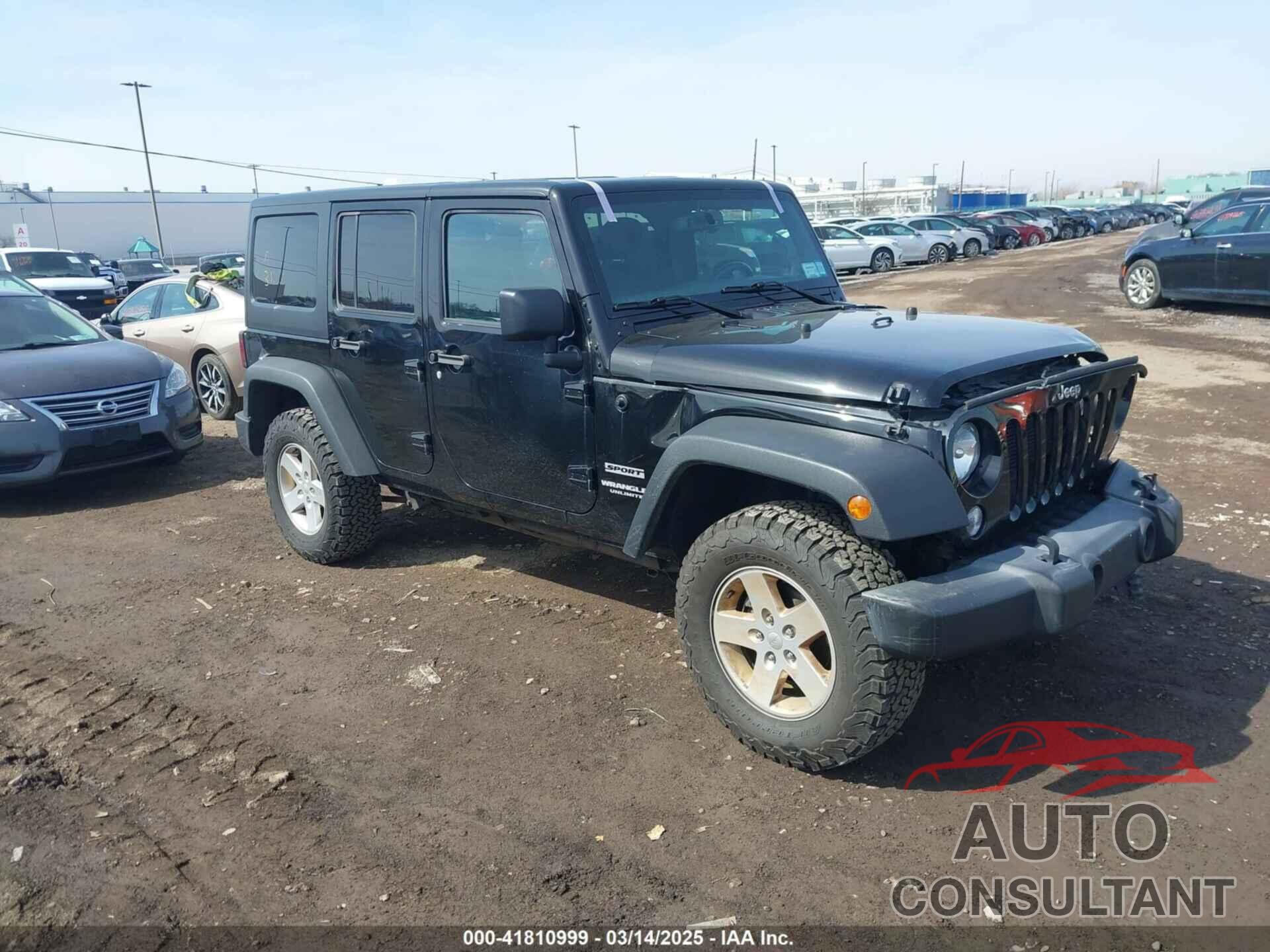 JEEP WRANGLER UNLIMITED 2017 - 1C4BJWDG6HL746950