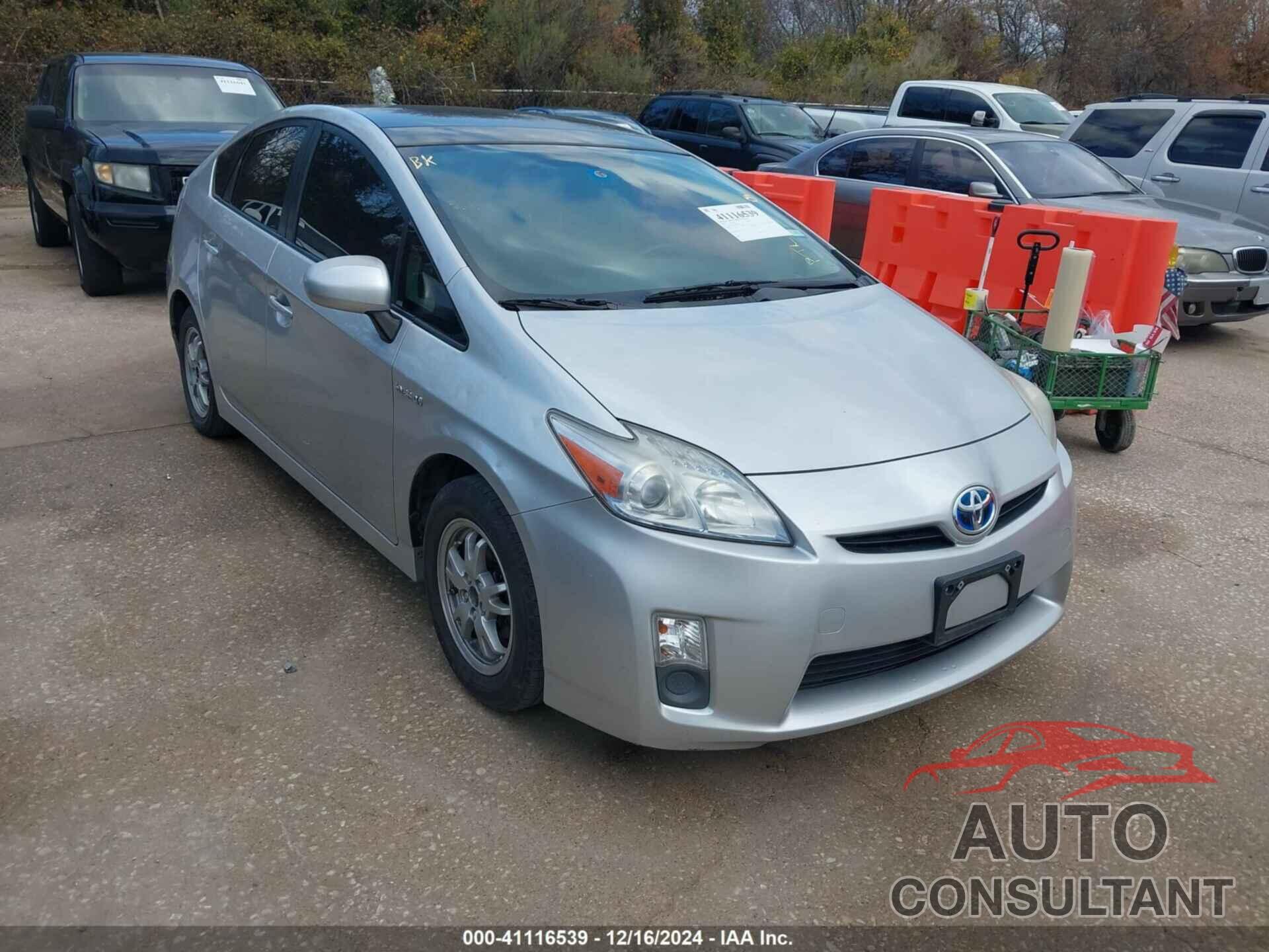 TOYOTA PRIUS 2010 - JTDKN3DU9A0095894