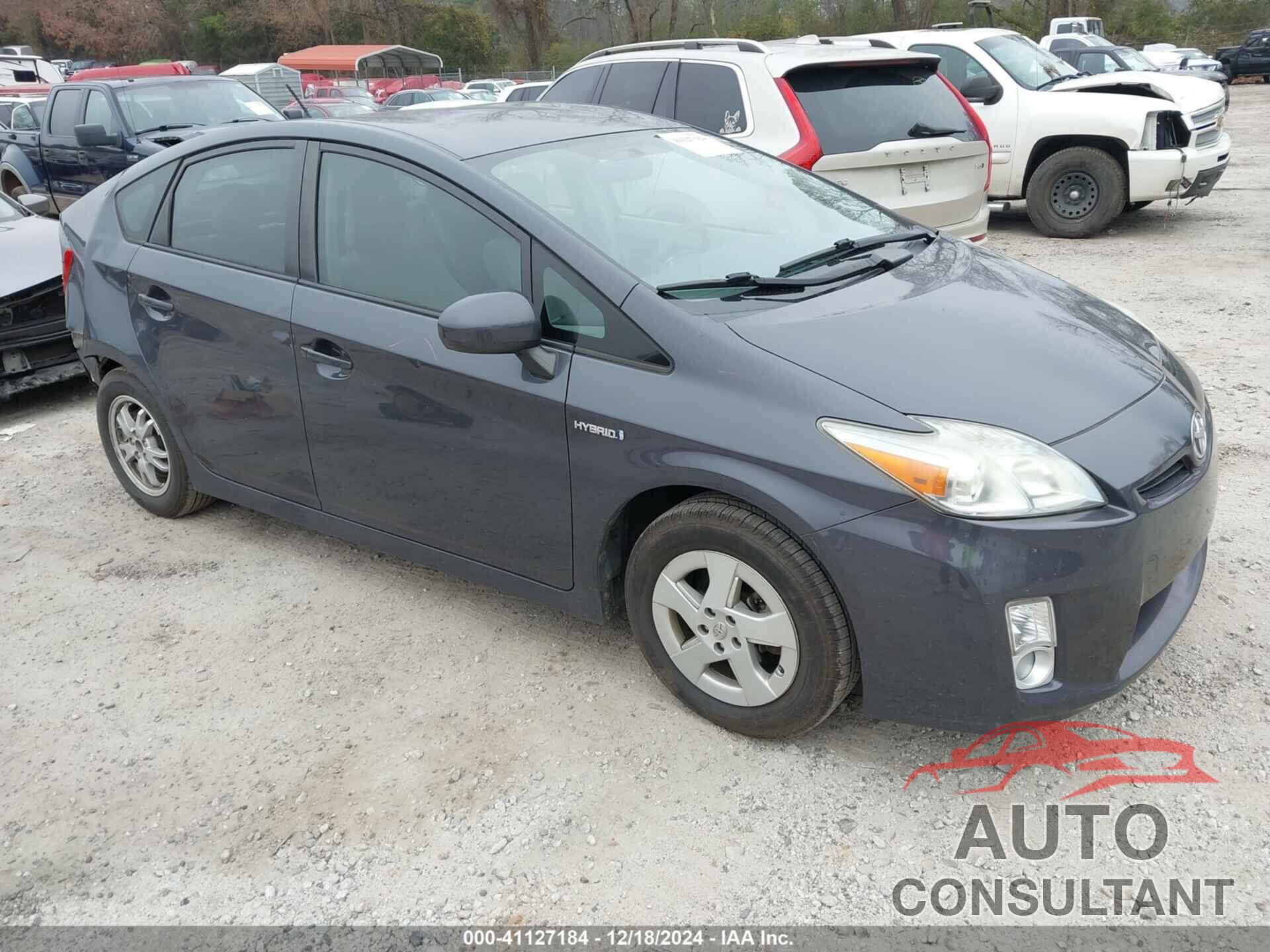 TOYOTA PRIUS 2011 - JTDKN3DU6B0298145