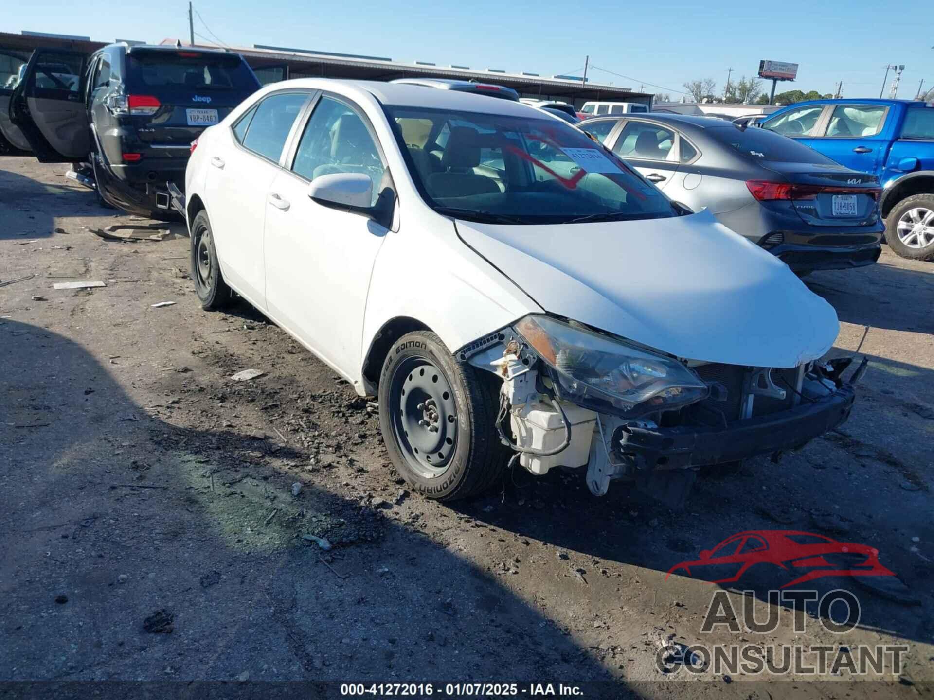 TOYOTA COROLLA 2015 - 2T1BURHE2FC311400