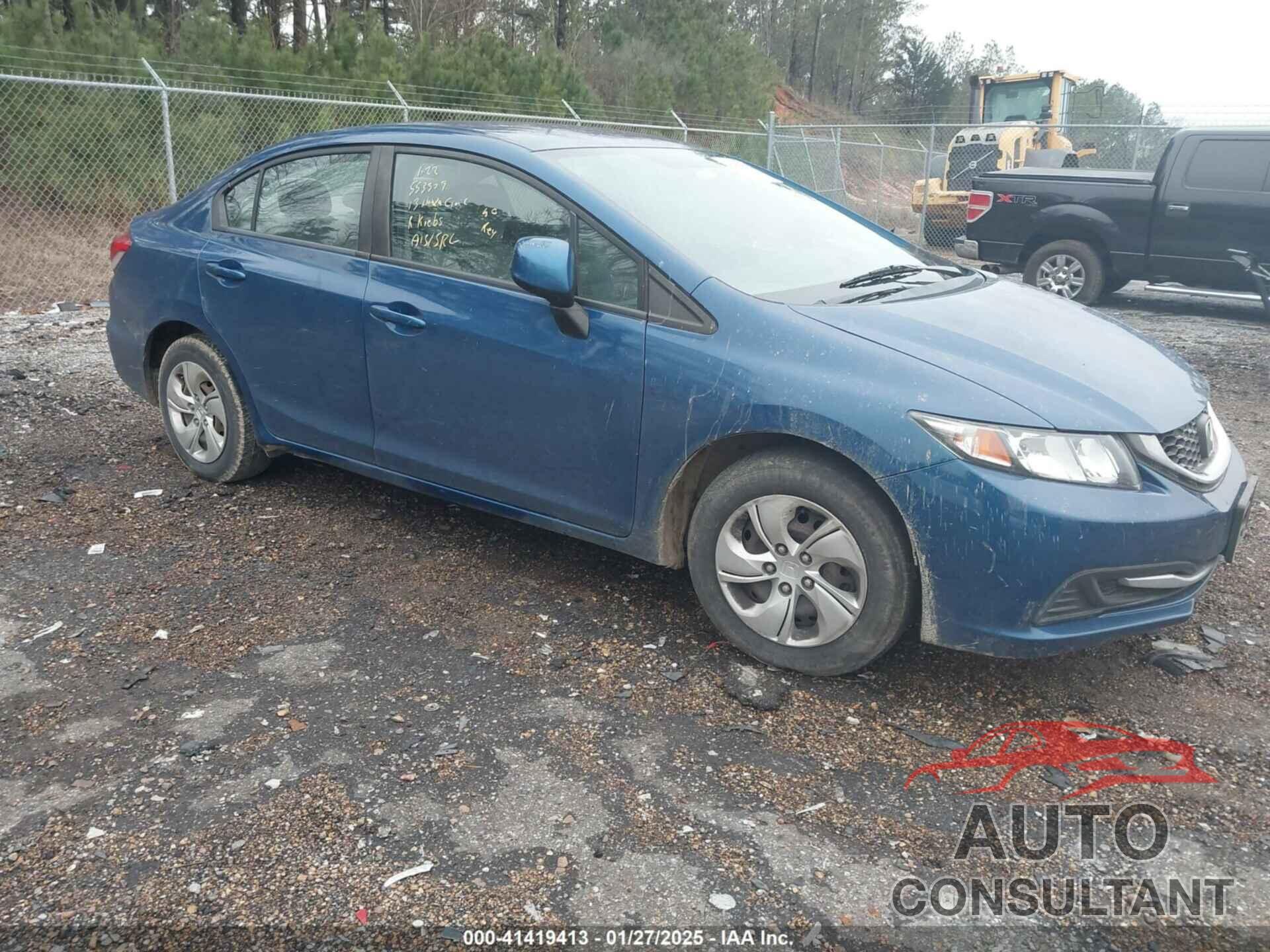 HONDA CIVIC 2013 - 2HGFB2F50DH553379