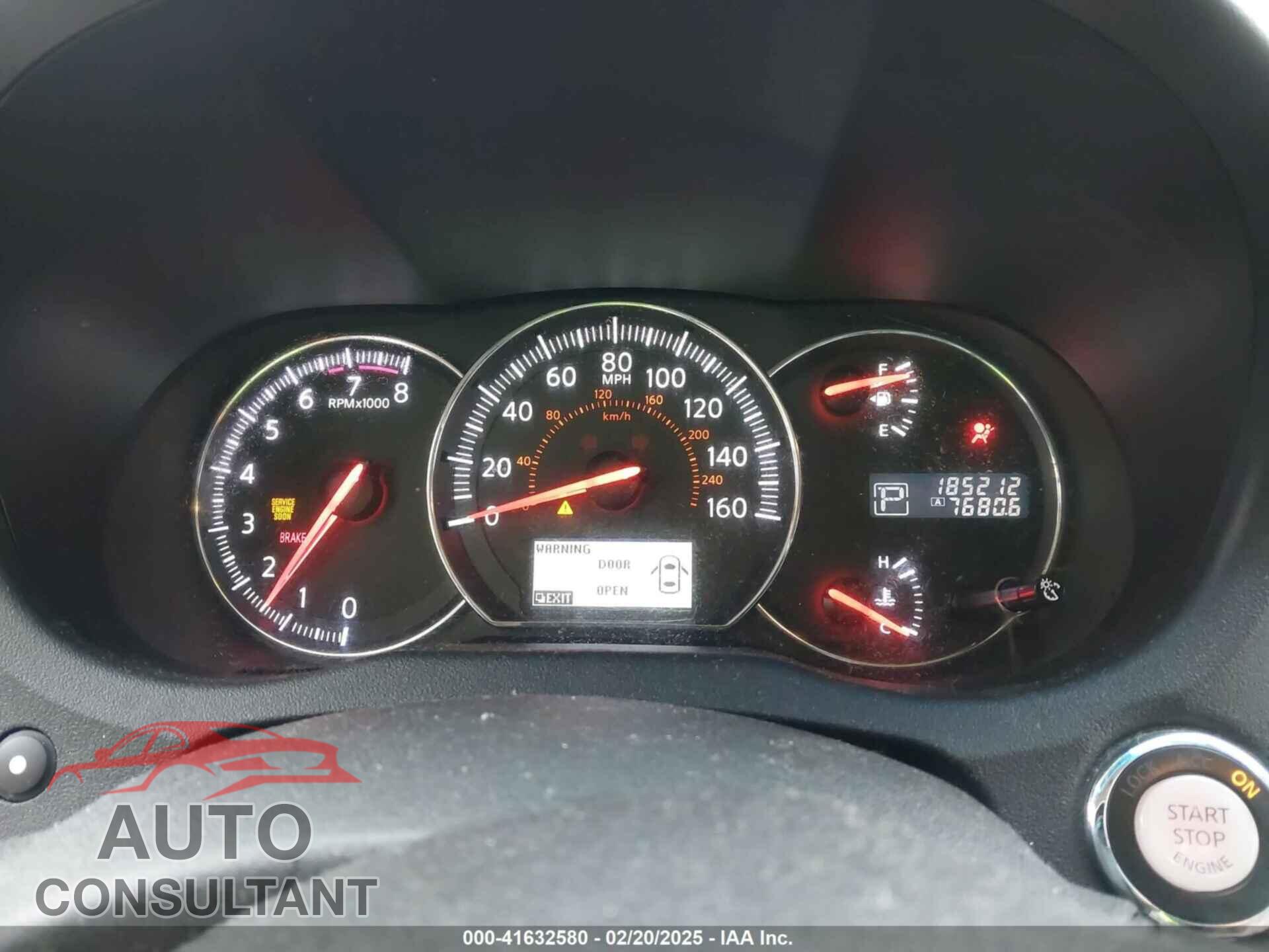 NISSAN MAXIMA 2012 - 1N4AA5AP1CC804438
