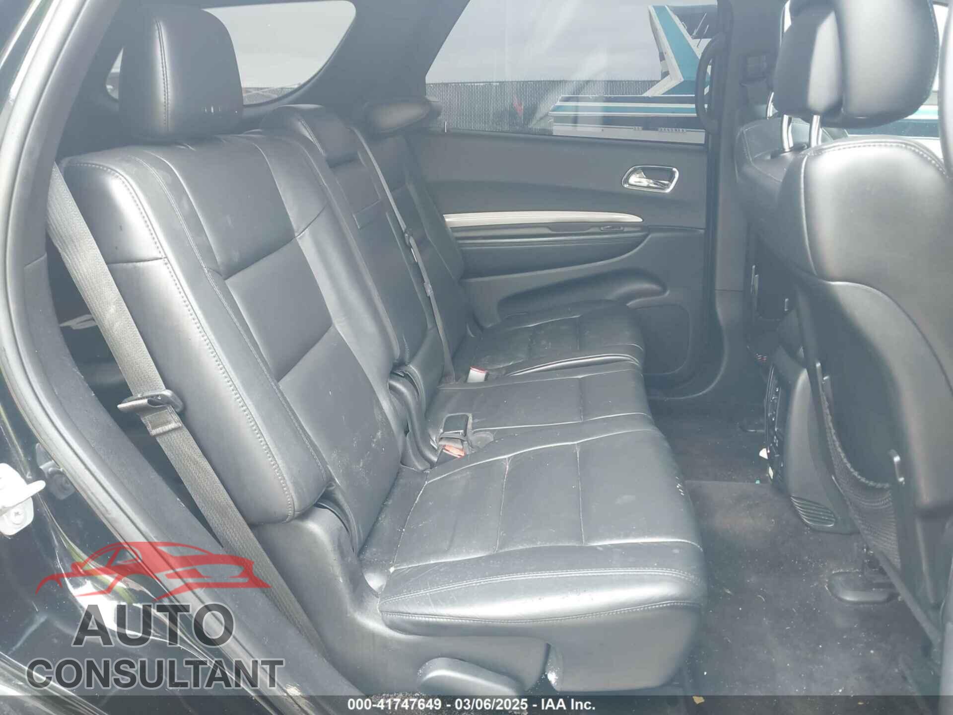 DODGE DURANGO 2017 - 1C4RDJDG3HC898418