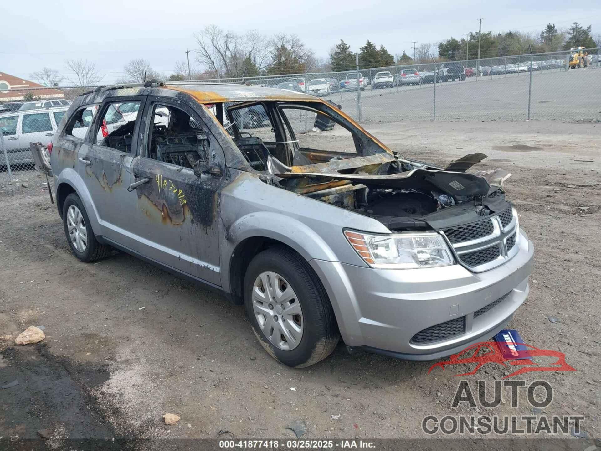 DODGE JOURNEY 2017 - 3C4PDDAG8HT654023